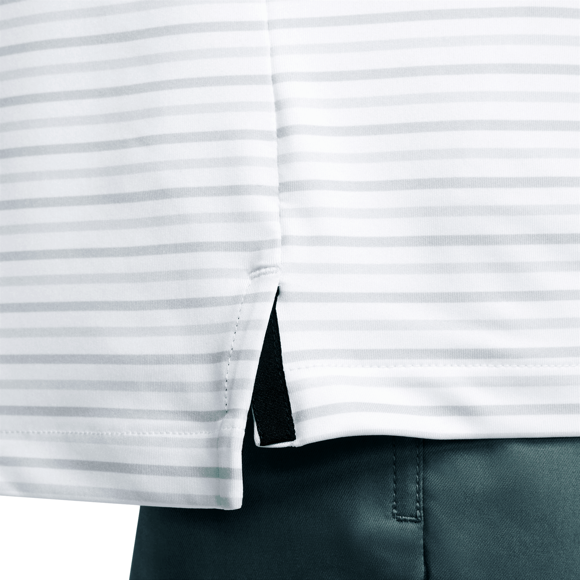 Tour Men's Dri-FIT Striped Short Sleeve Golf Polo Shirt Stripe