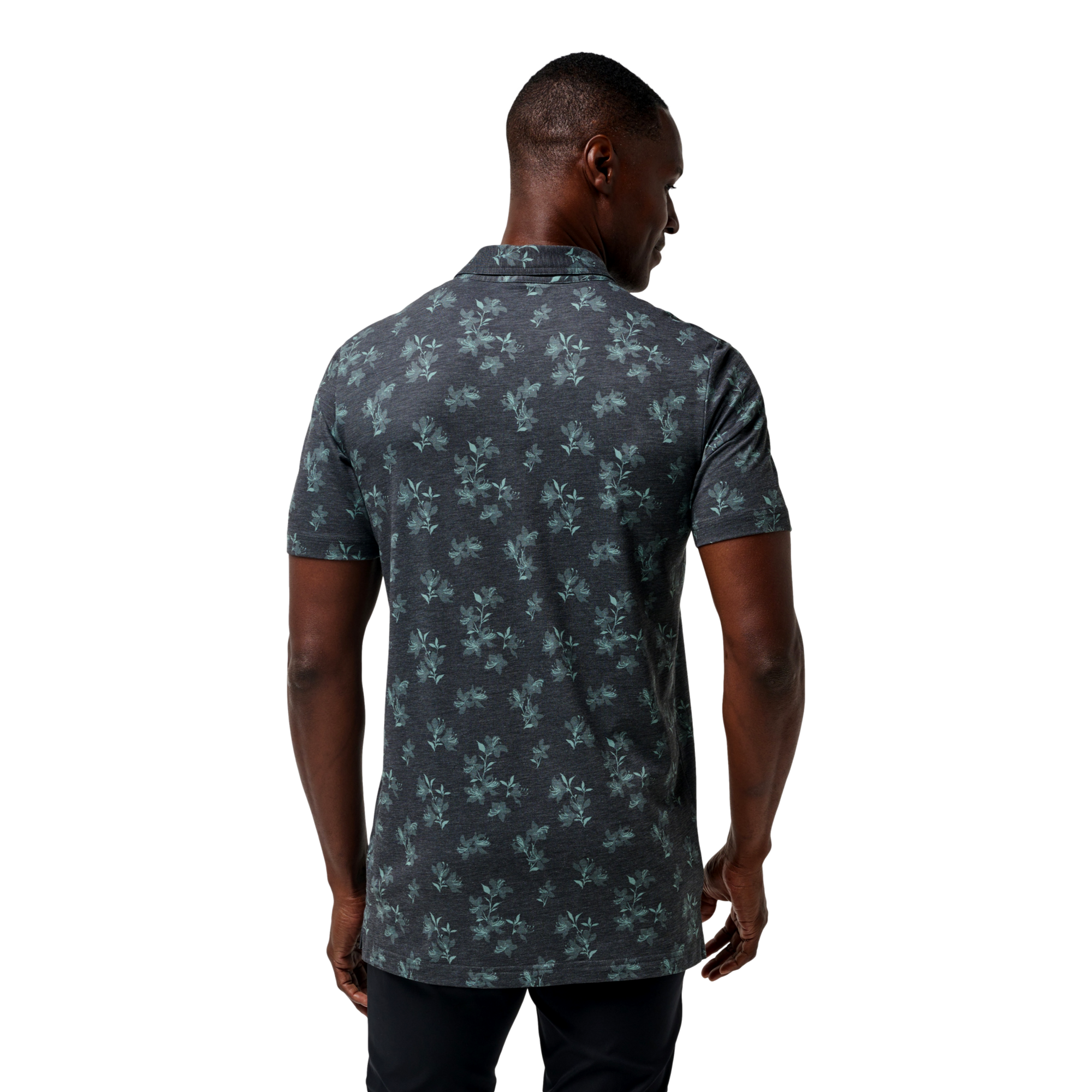 Azalea Season Men's Short Sleeve Golf Polo Shirt