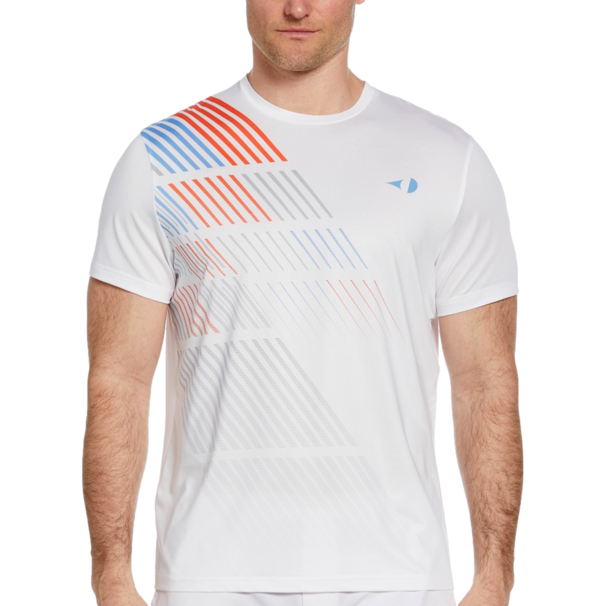 Asymmetrical Front Panel Short Sleeve Shirt
