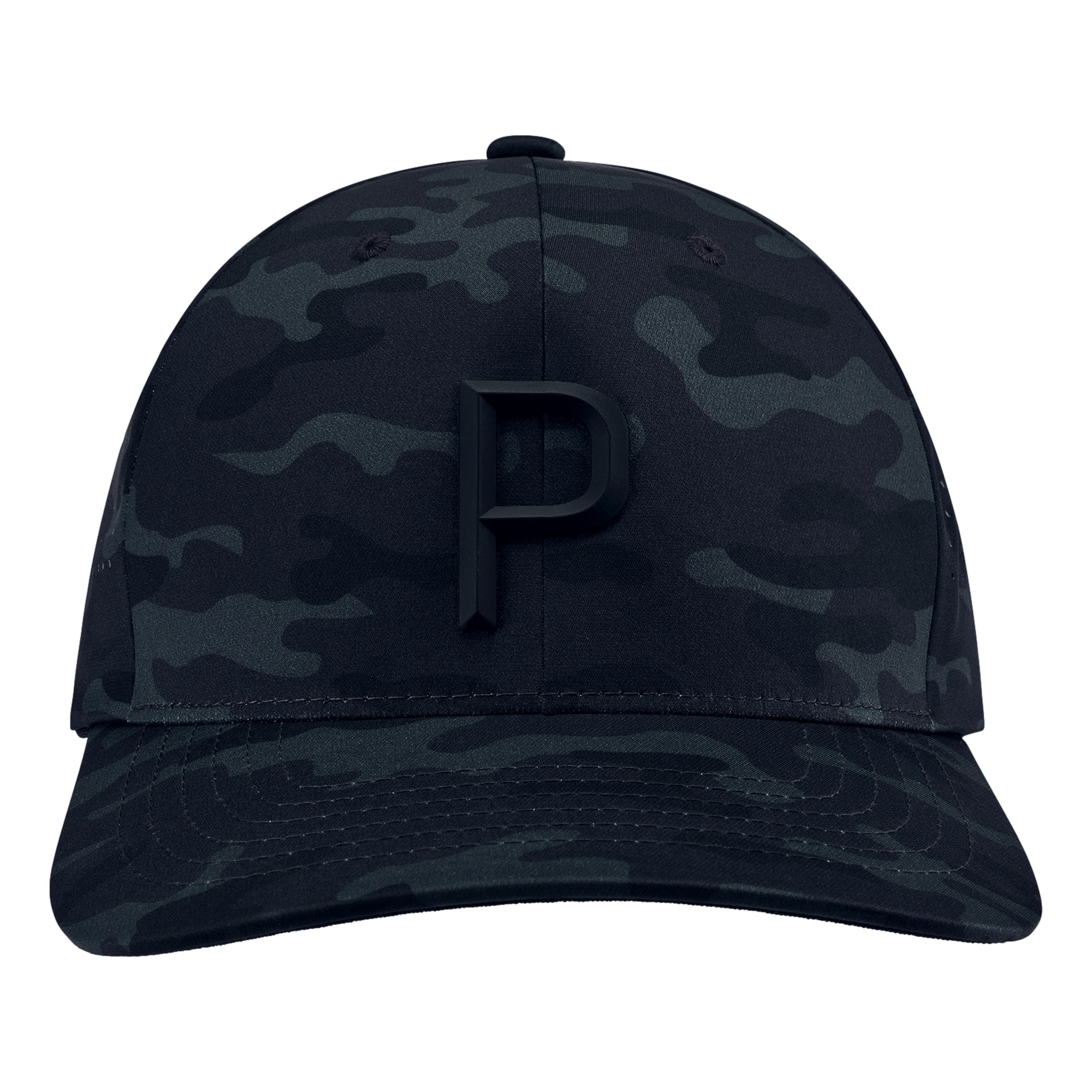 Camo Tech P Snapback Cap