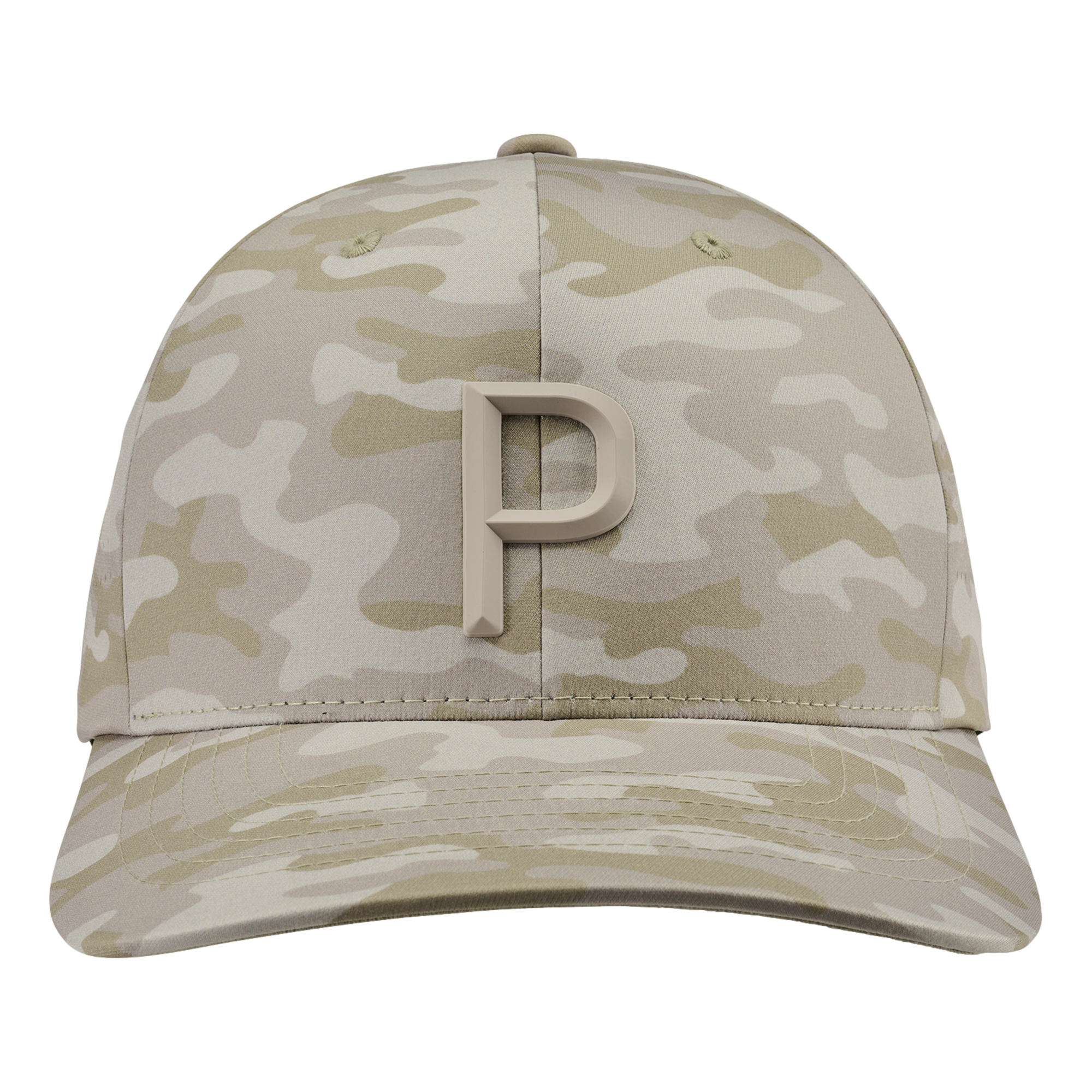 Camo Tech P Snapback Cap