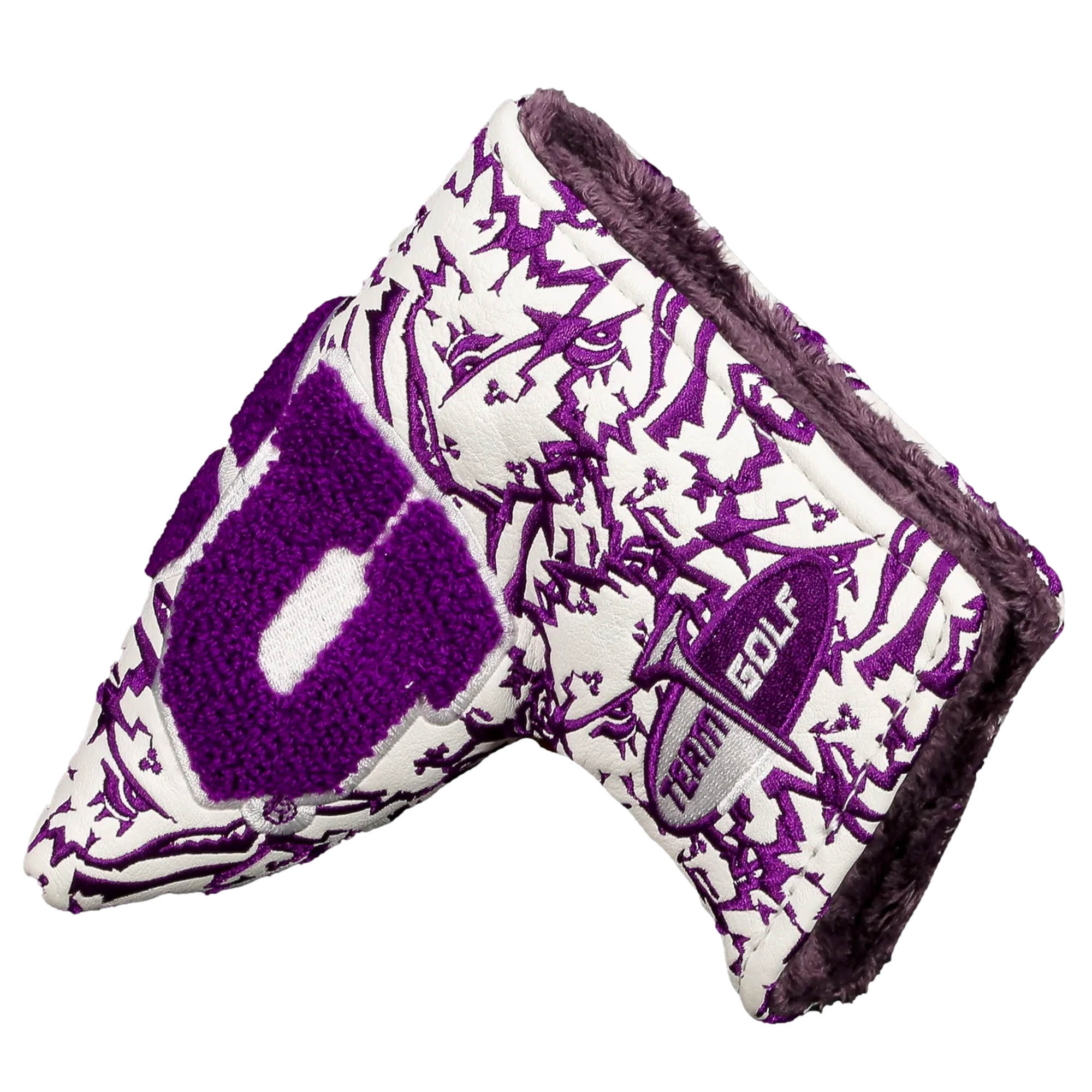 TCU Horned Frogs Blade Putter Cover