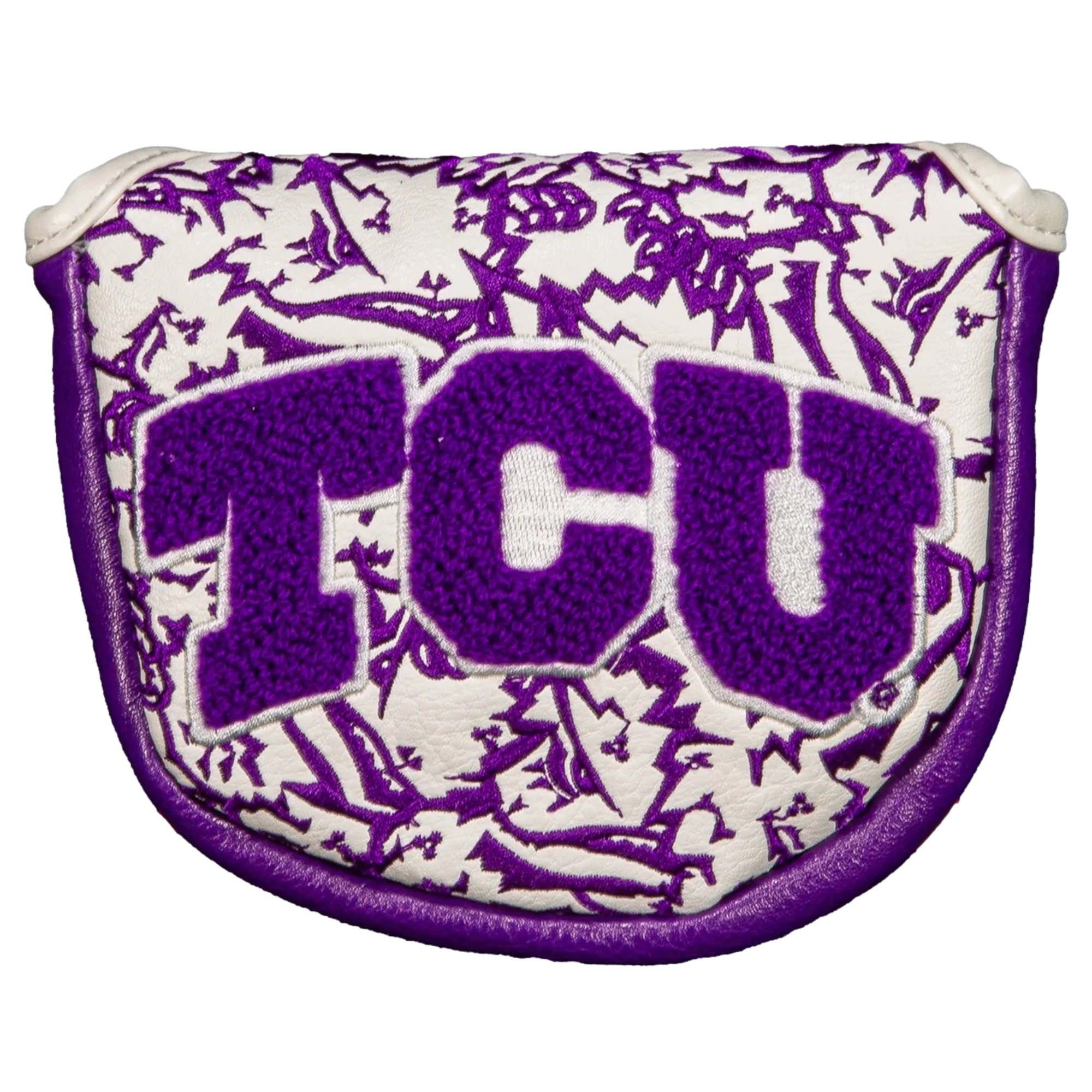 TCU Horned Frogs Mallet Putter Cover