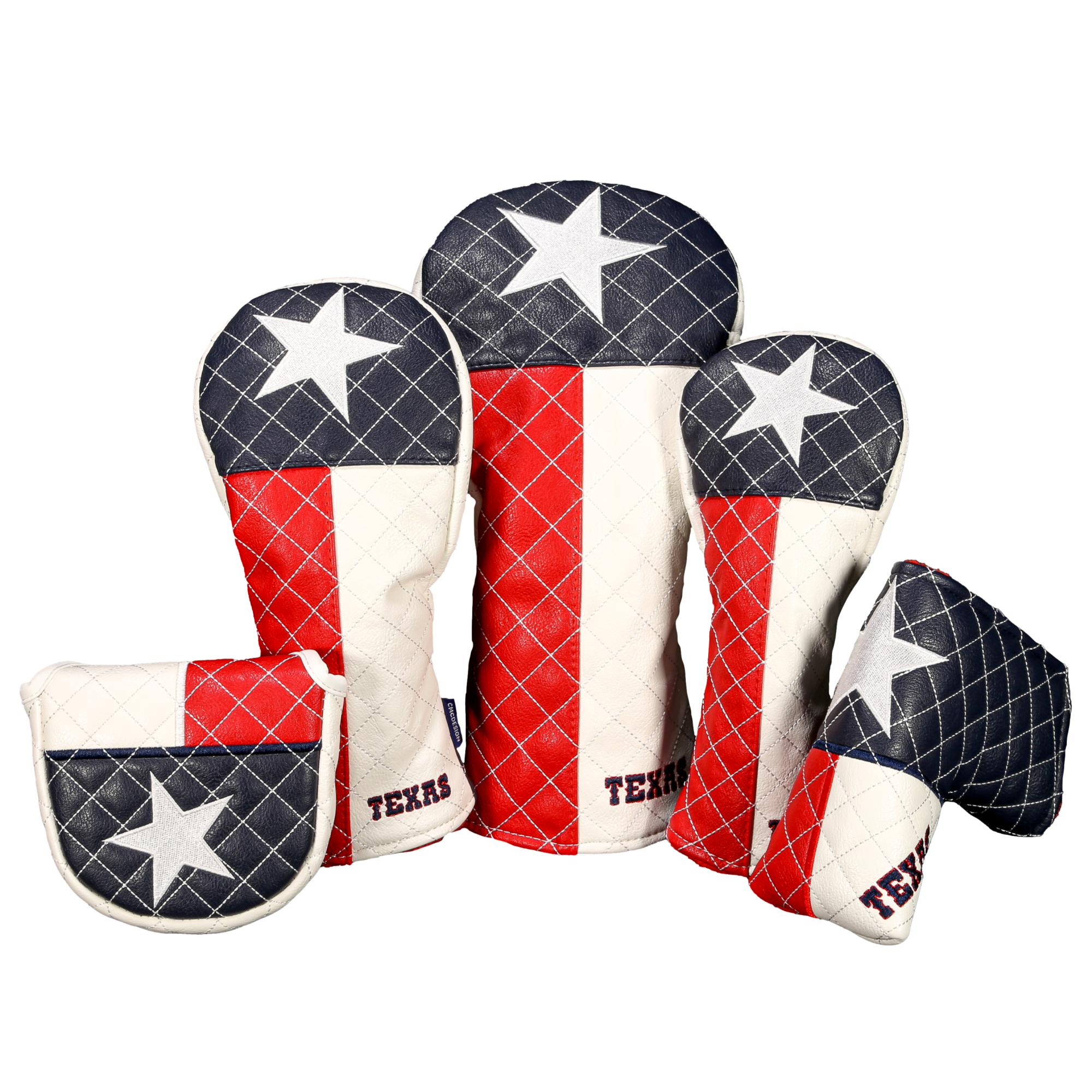 Texas "Flag" 2023 Mallet Putter Headcover