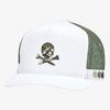 Monochrome Skull & Tees Interlock Knit Tall Trucker Hat