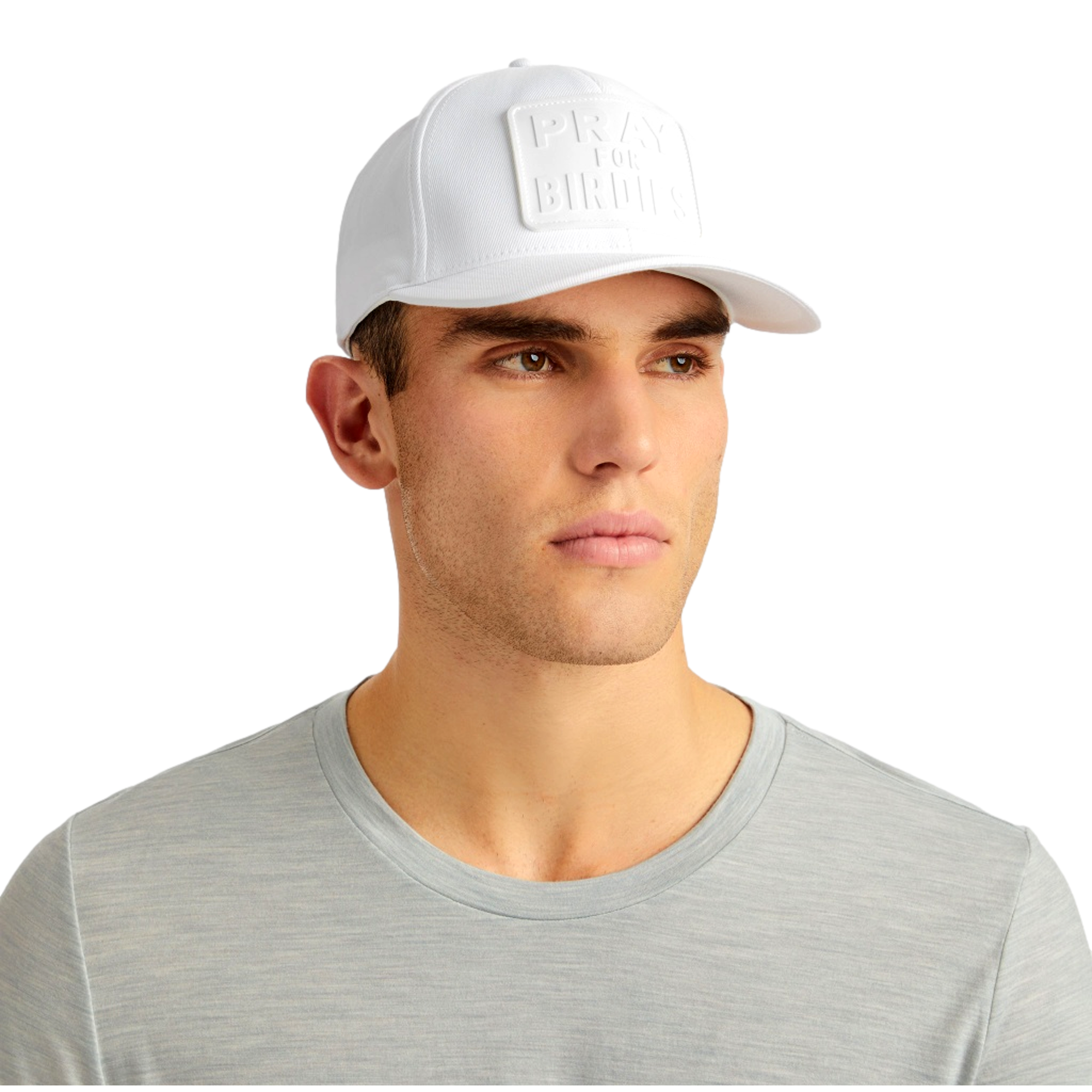Monochrome Pray For Birdies Stretch Twill Snapback Hat