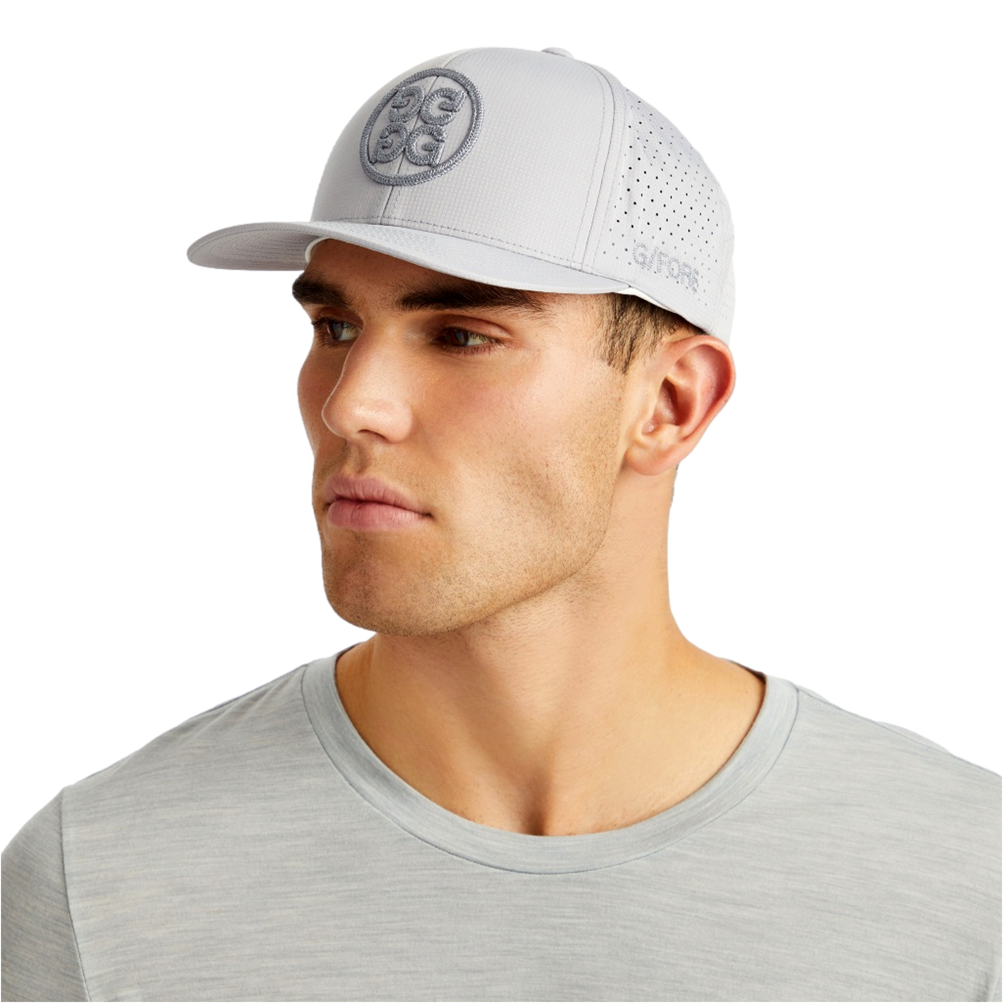 G/FORE Perforated Circle G's Stretch Twill Snapback Hat | PGA TOUR