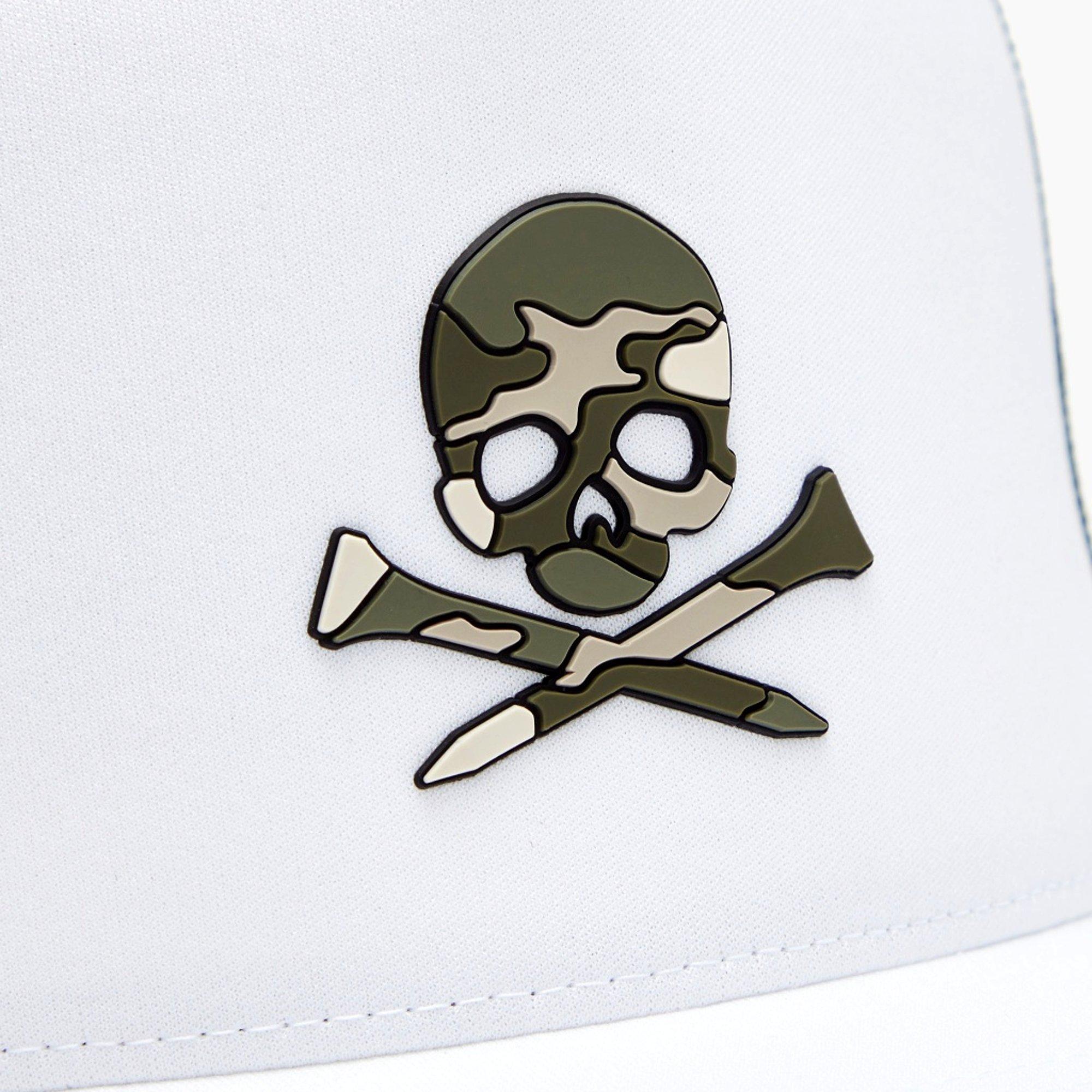 Camo Skull & Tees Interlock Knit Tall Trucker Hat
