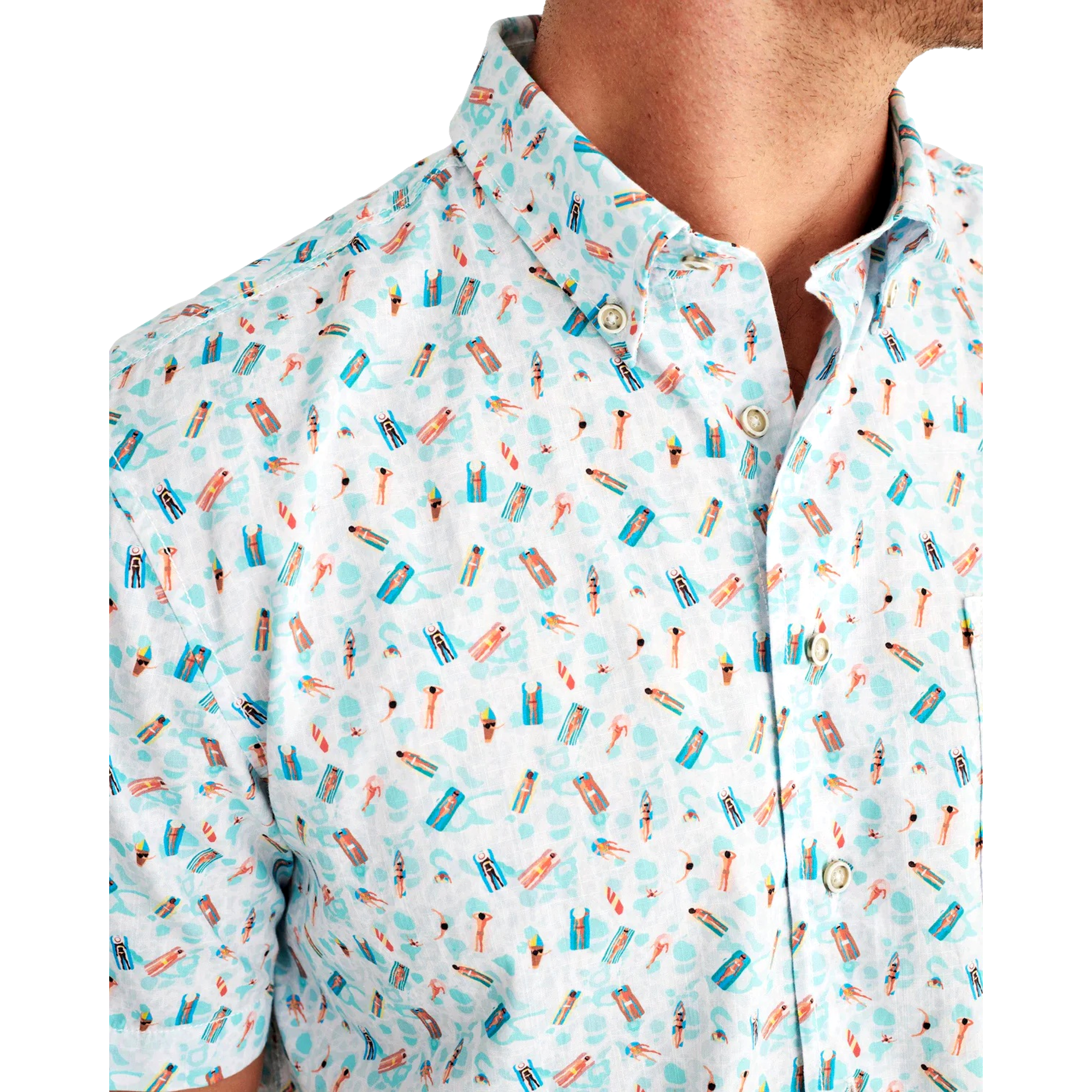 Floaty Hangin' Out Button Up Shirt