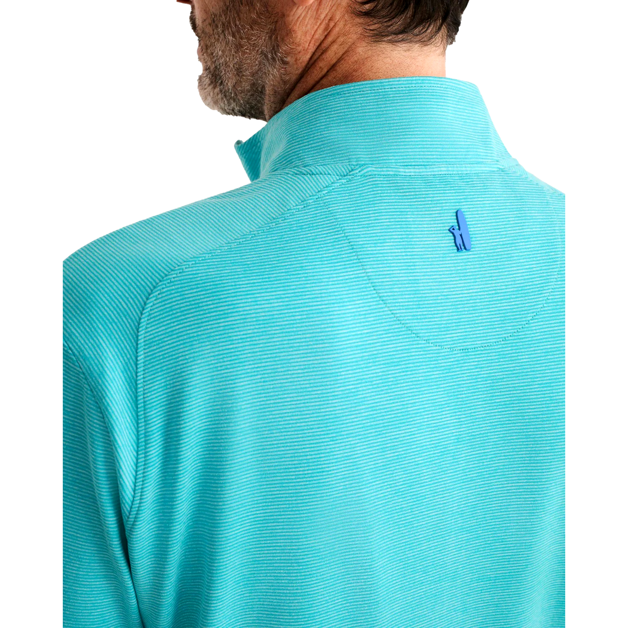 Vaughn Striped PREP-FORMANCE 1/4 Zip Pullover