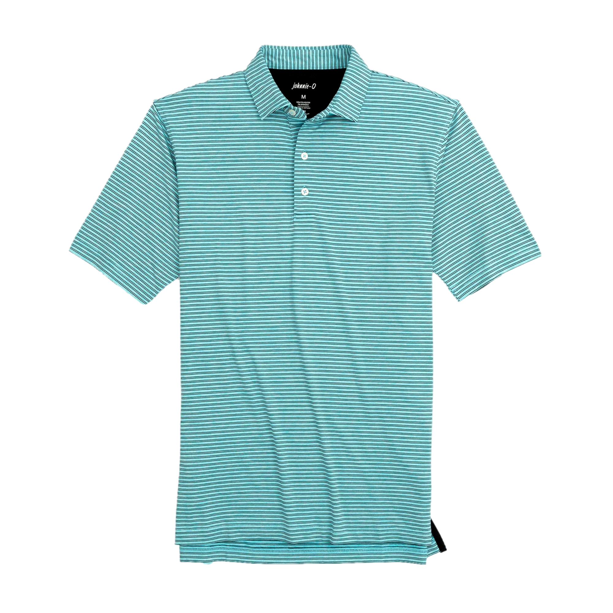 Johnnie O Arnold Striped Men's Short Sleeve Golf Polo Shirt