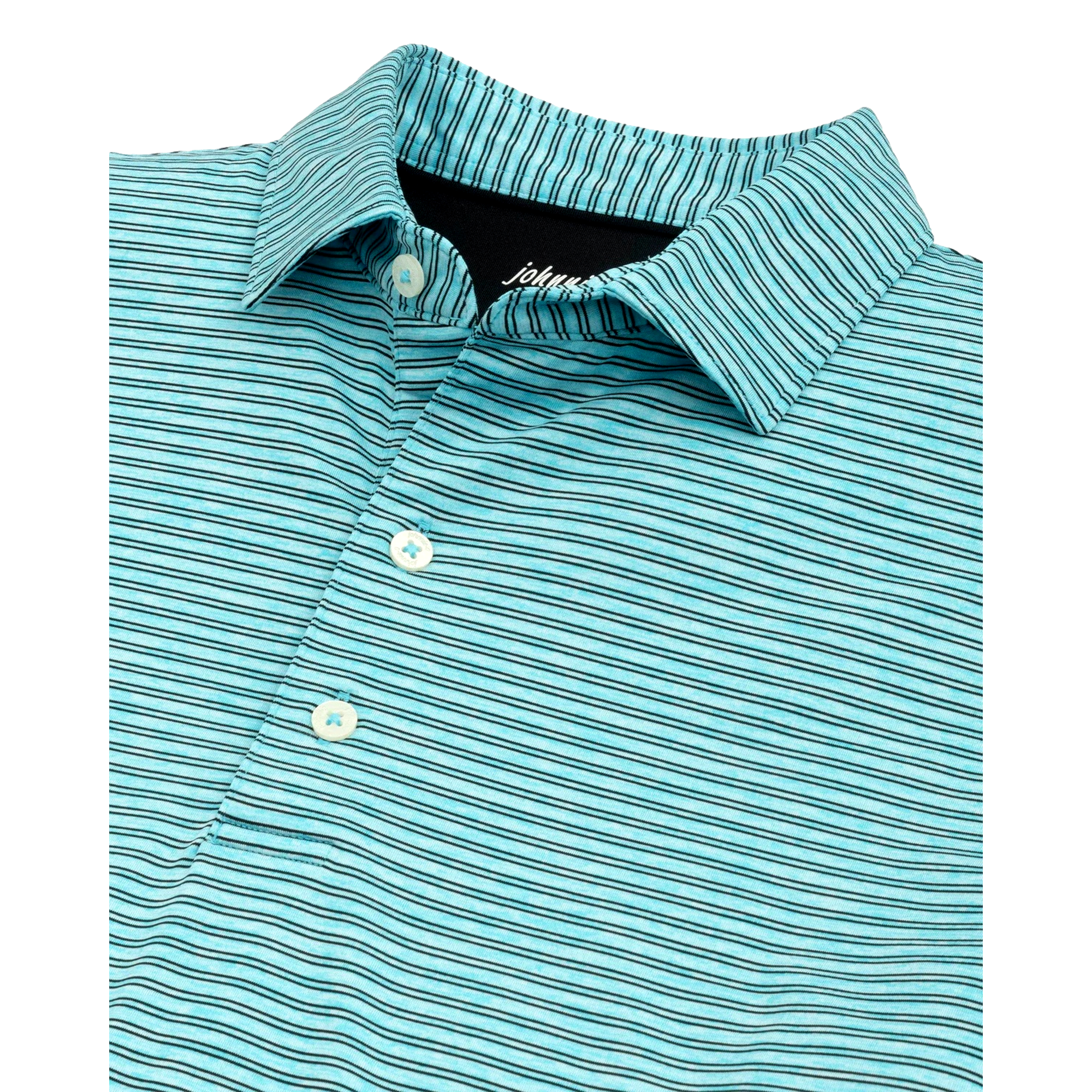 Johnnie O Arnold Striped Men's Short Sleeve Golf Polo Shirt
