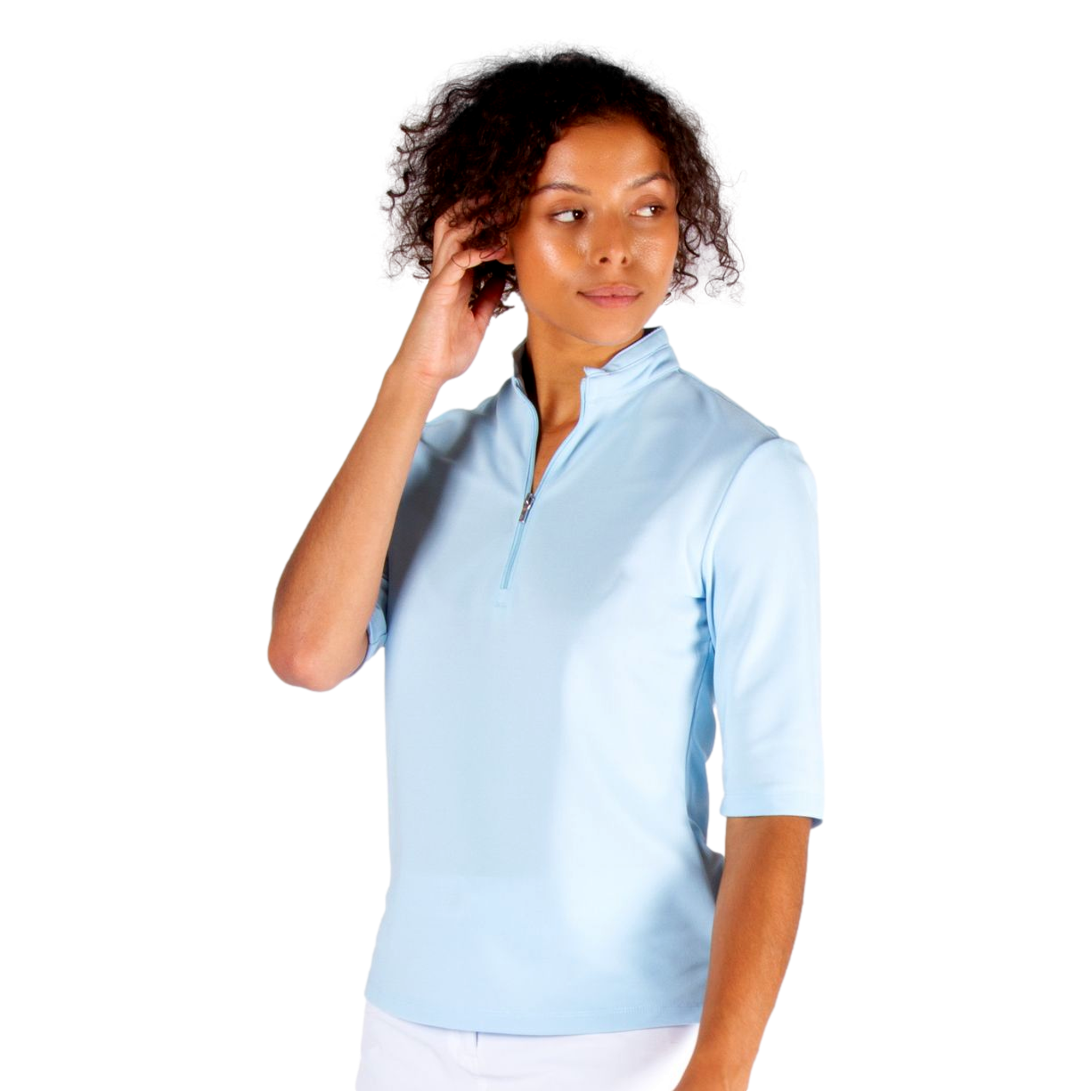 Noa Elbow Women's Short Sleeve Golf Polo Shirt