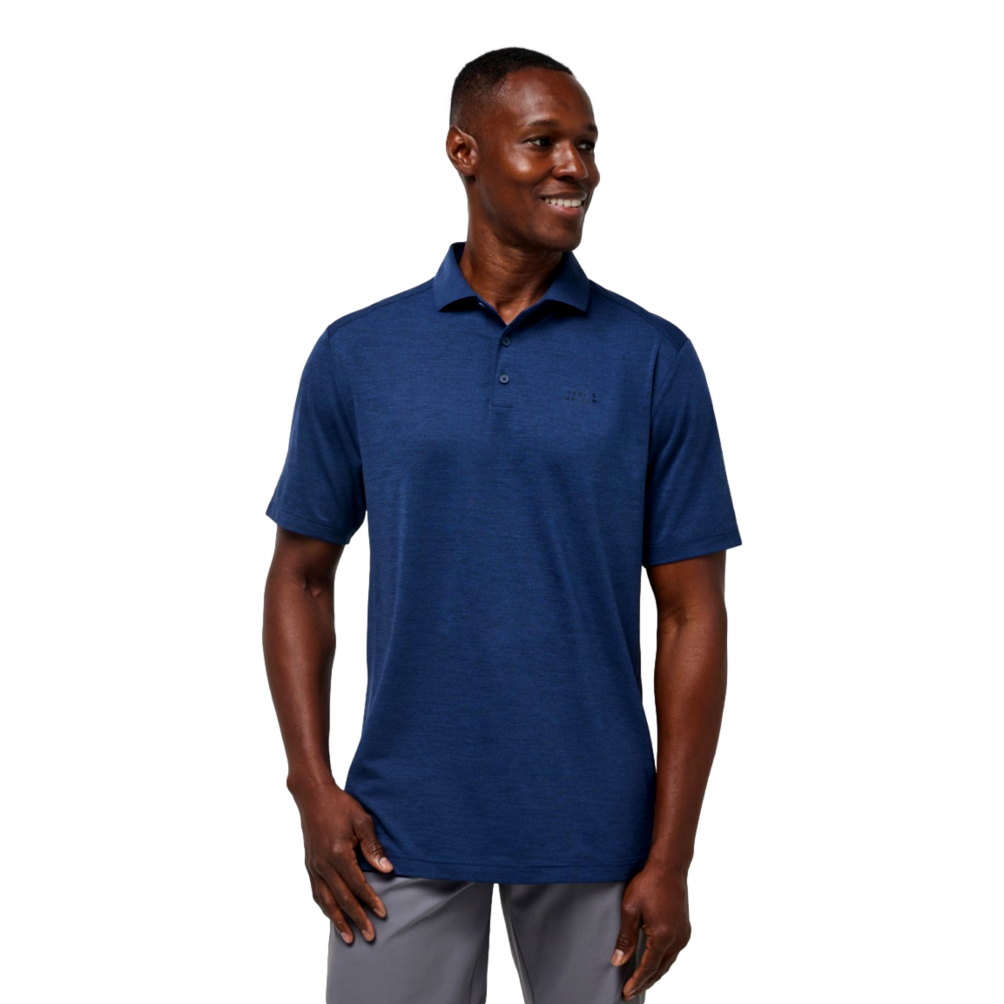 Heater Men's Shorts Sleeve Short Golf Polo Shirt