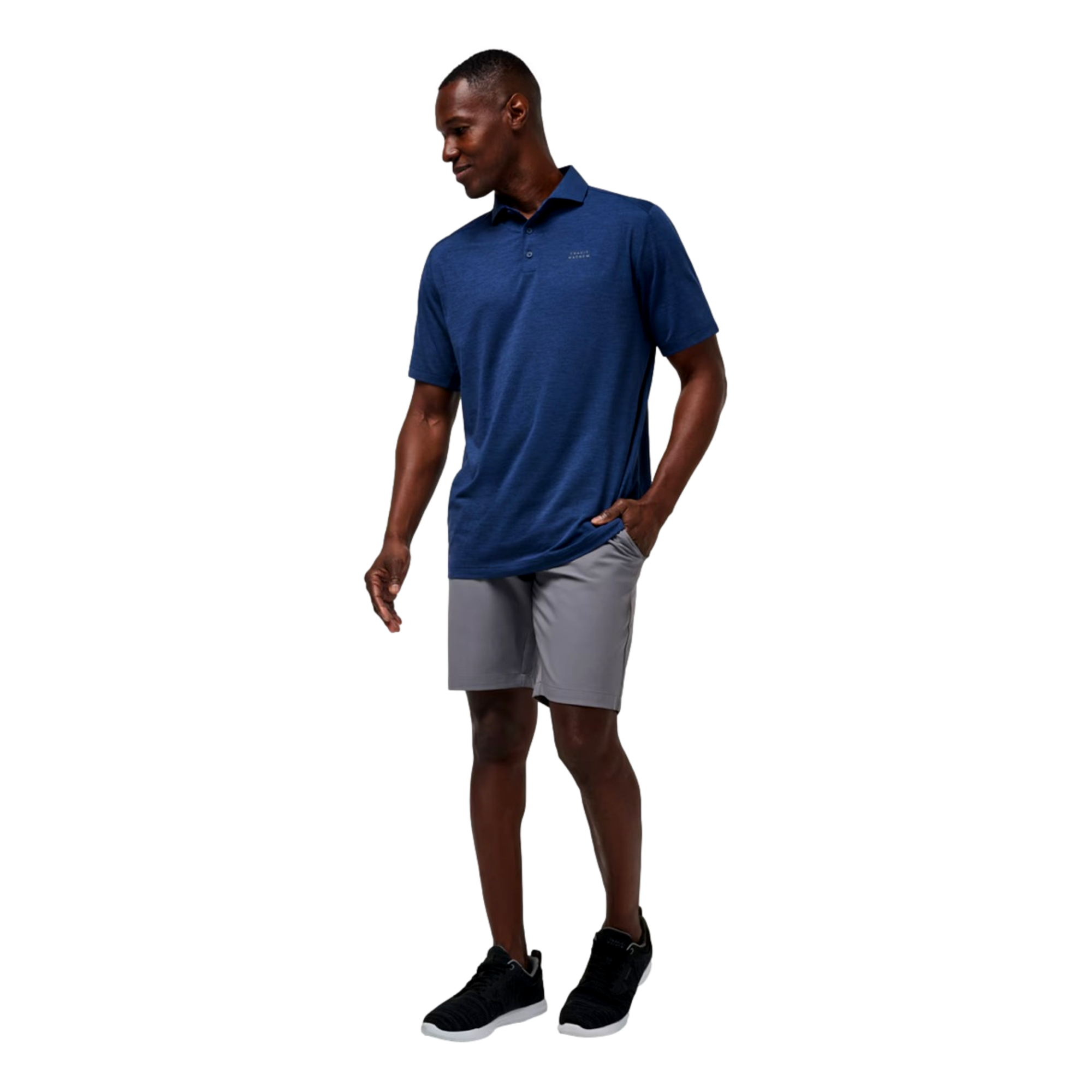 Heater Men's Shorts Sleeve Short Golf Polo Shirt