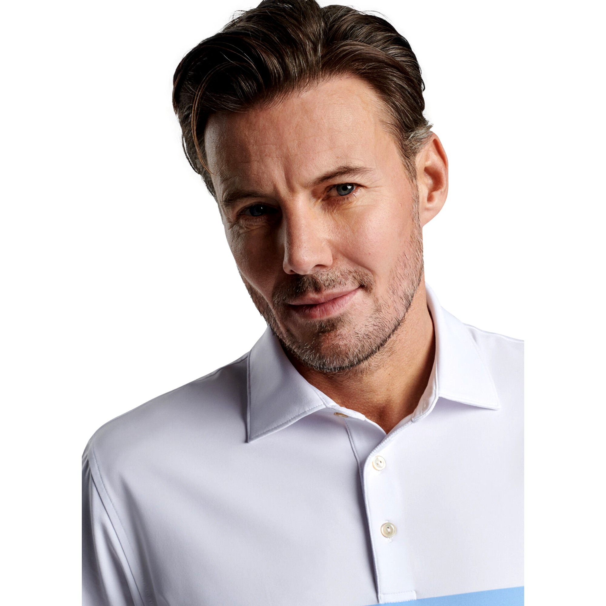 Macon Performance Jersey Men's Short Sleeve Golf Polo Shirt