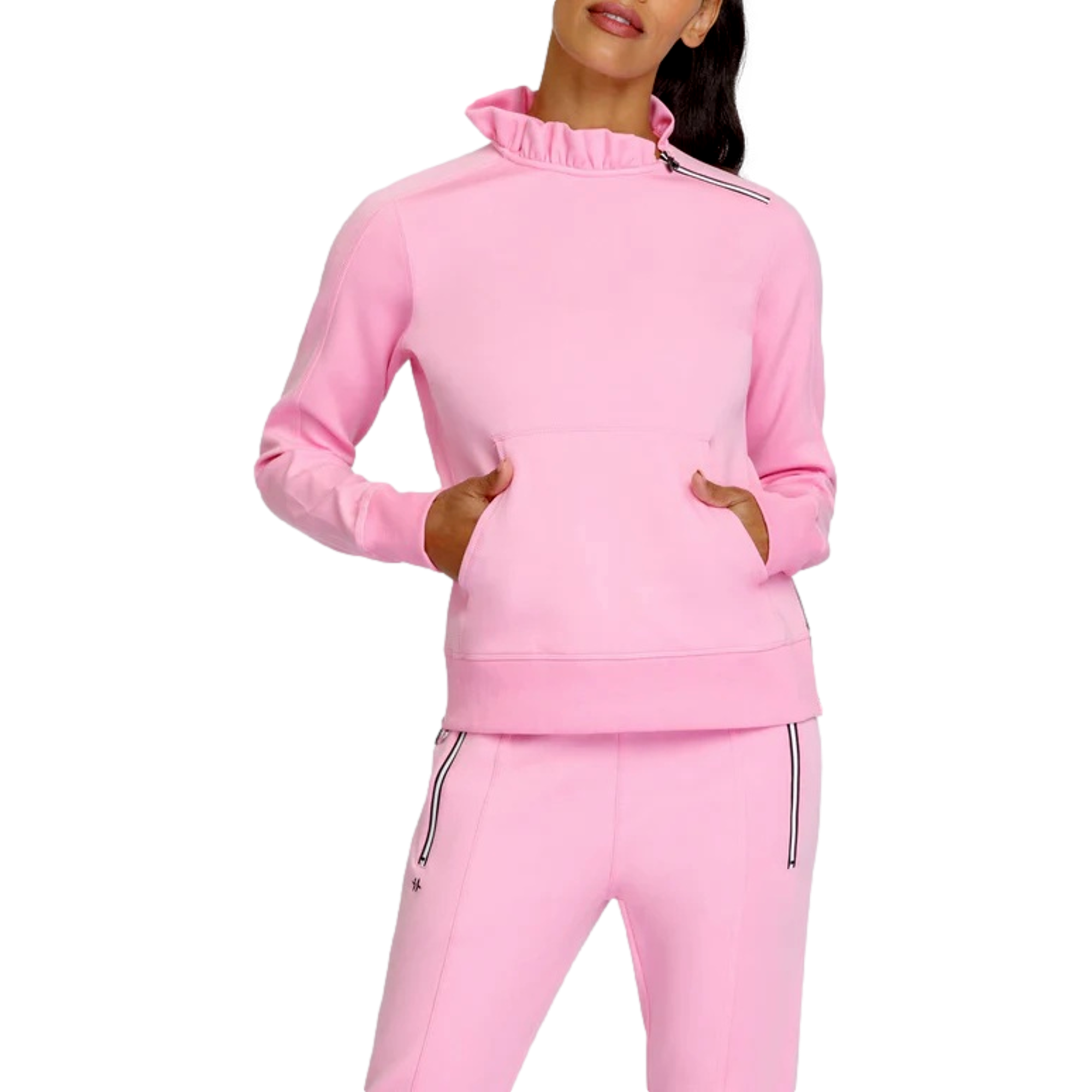 SP24 Core: Condoleezza Ruffle Pullover