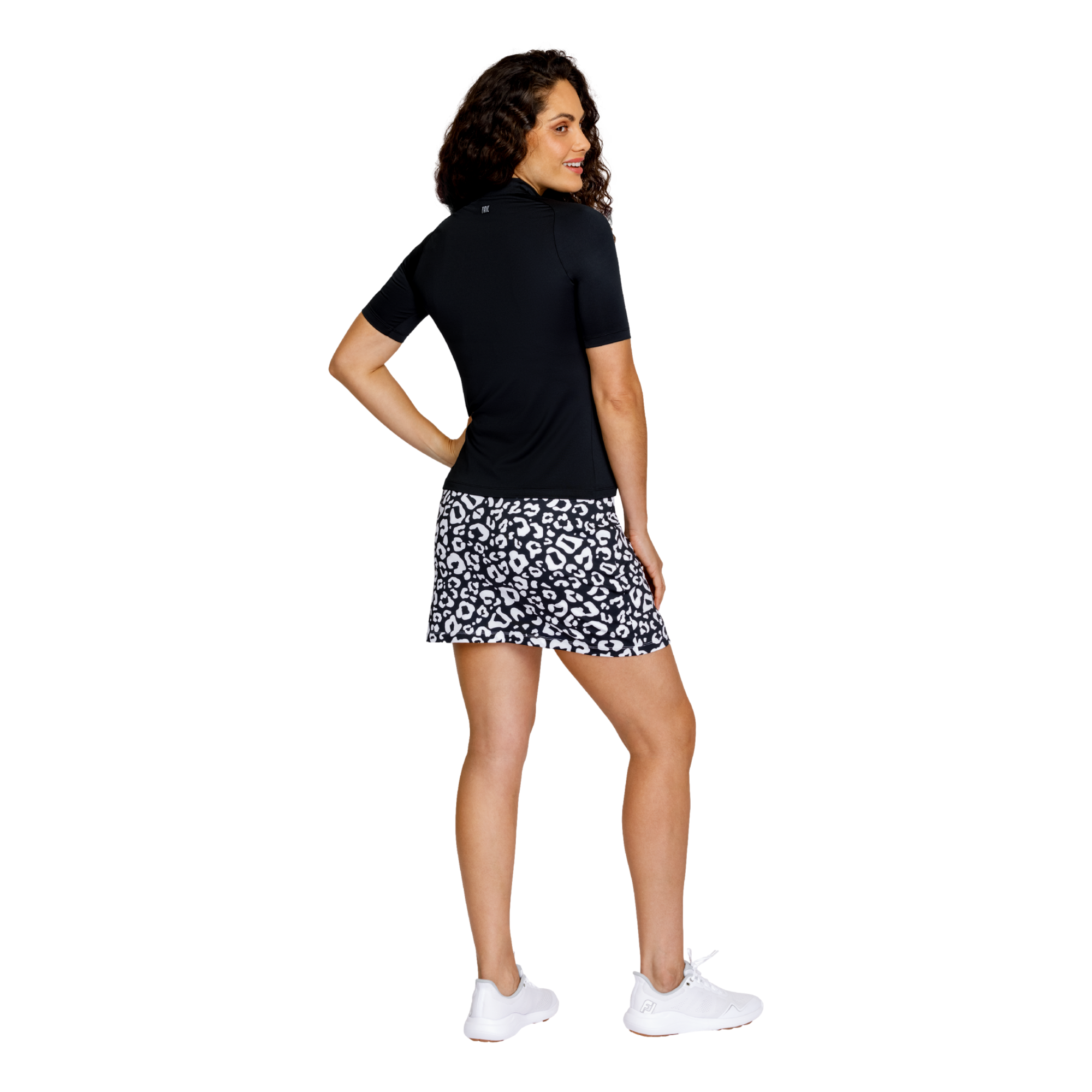 Elithina Animal Print 17"  Skort