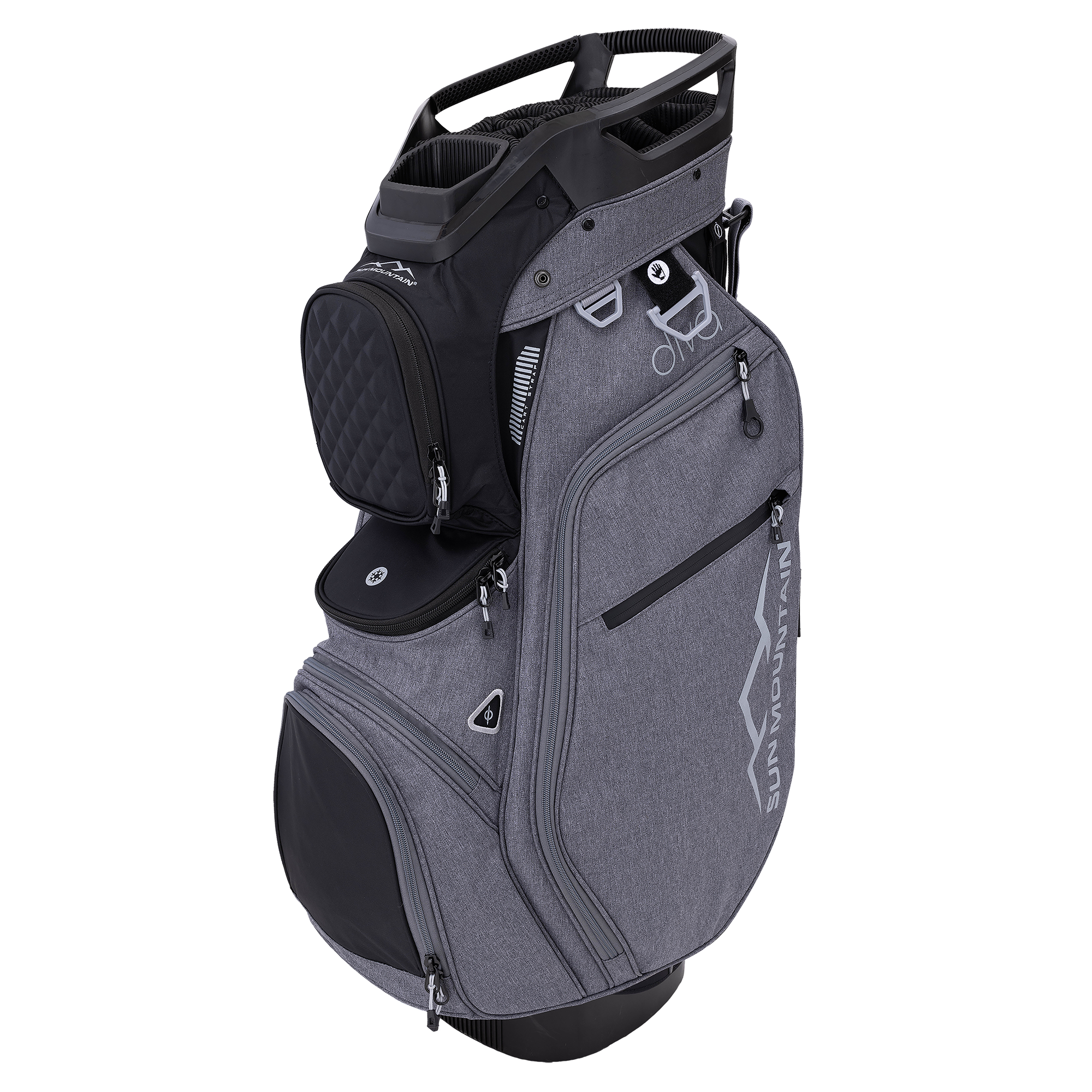 Diva Women's 2024 Cart Bag, Black/White - Sun Mountain Golf
