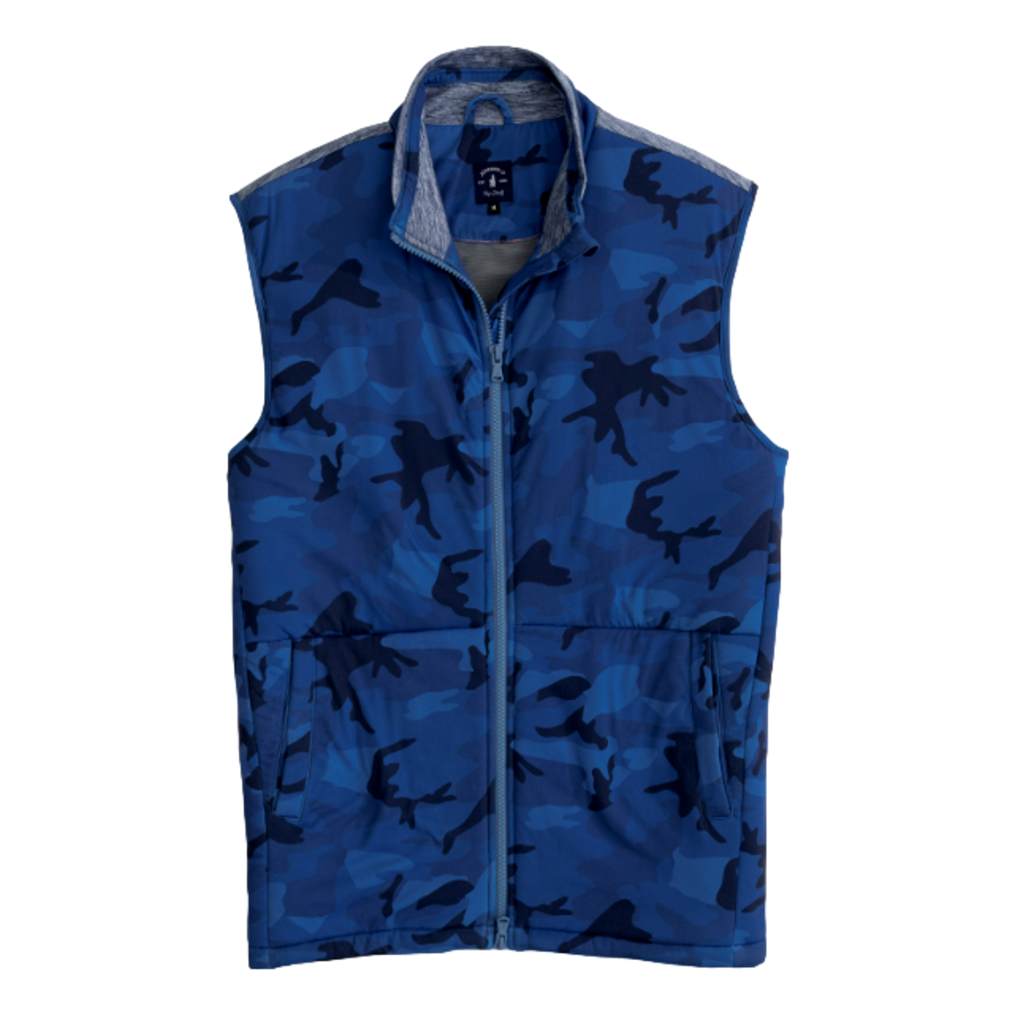 Leroy Performance Mixed Media Camo Vest