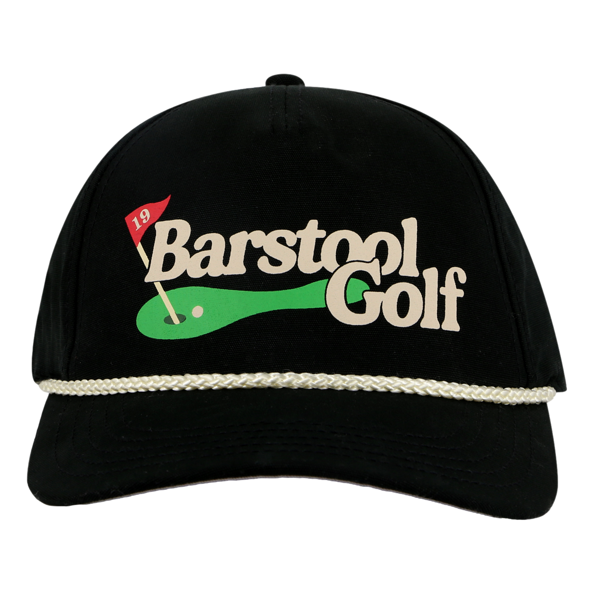 Barstool Golf Canvas Rope Snapback