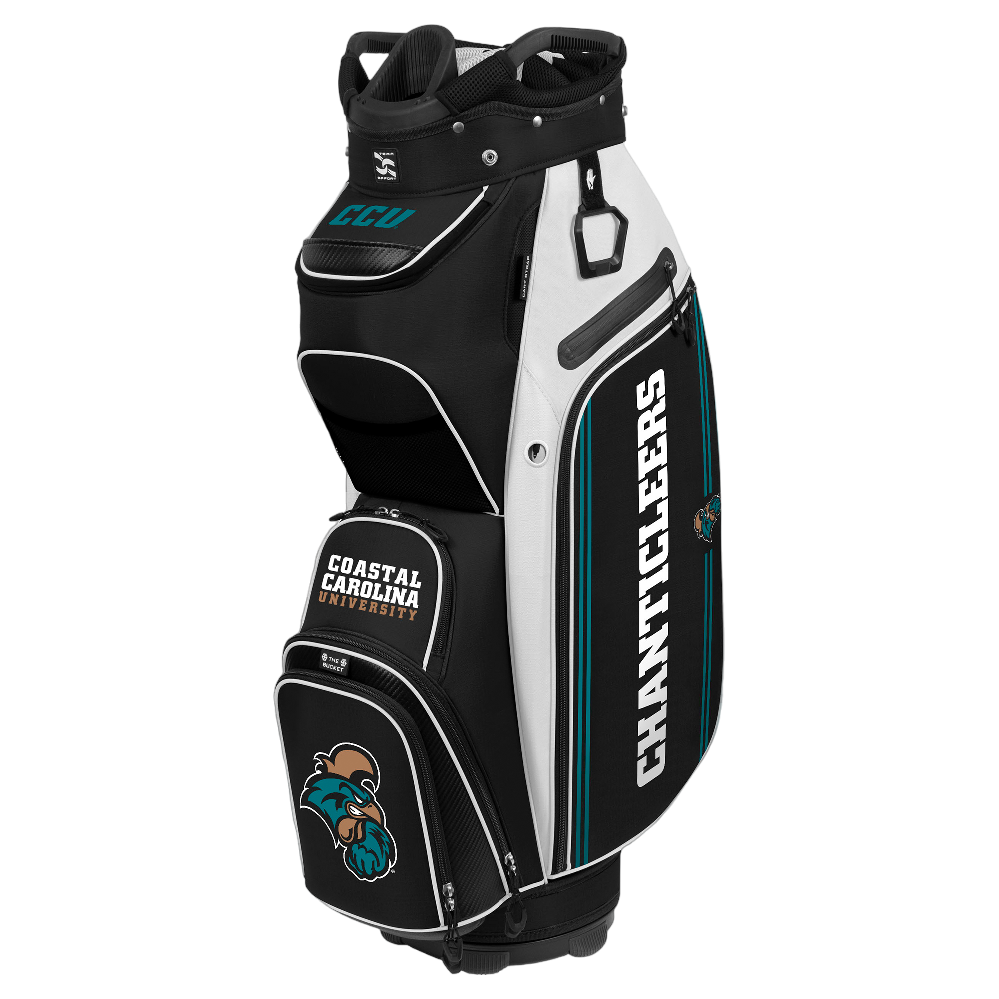 Team Effort Coastal Carolina Chanticleers Bucket III Cooler Cart Bag