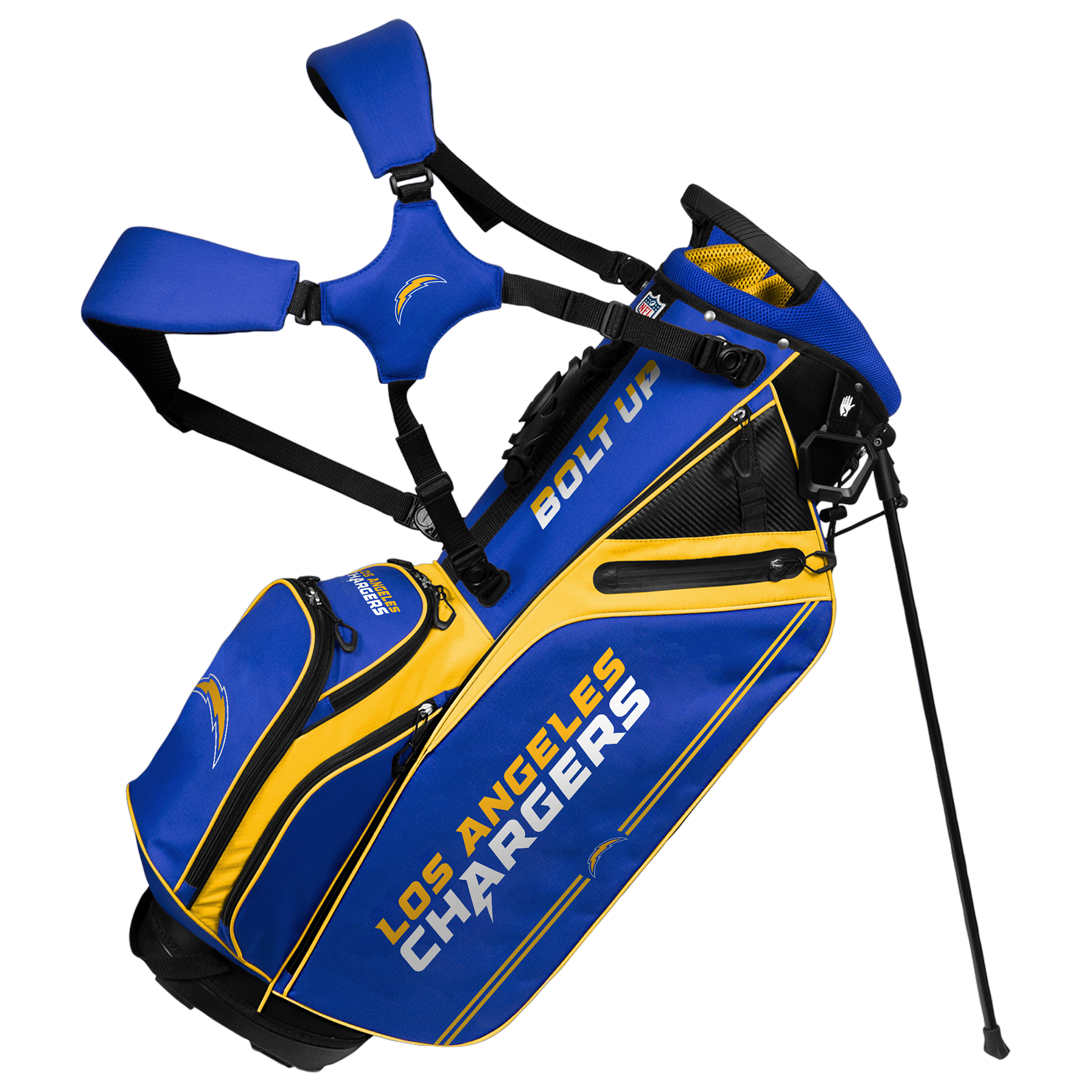 Los Angeles Chargers Caddie Carry Hybrid Bag