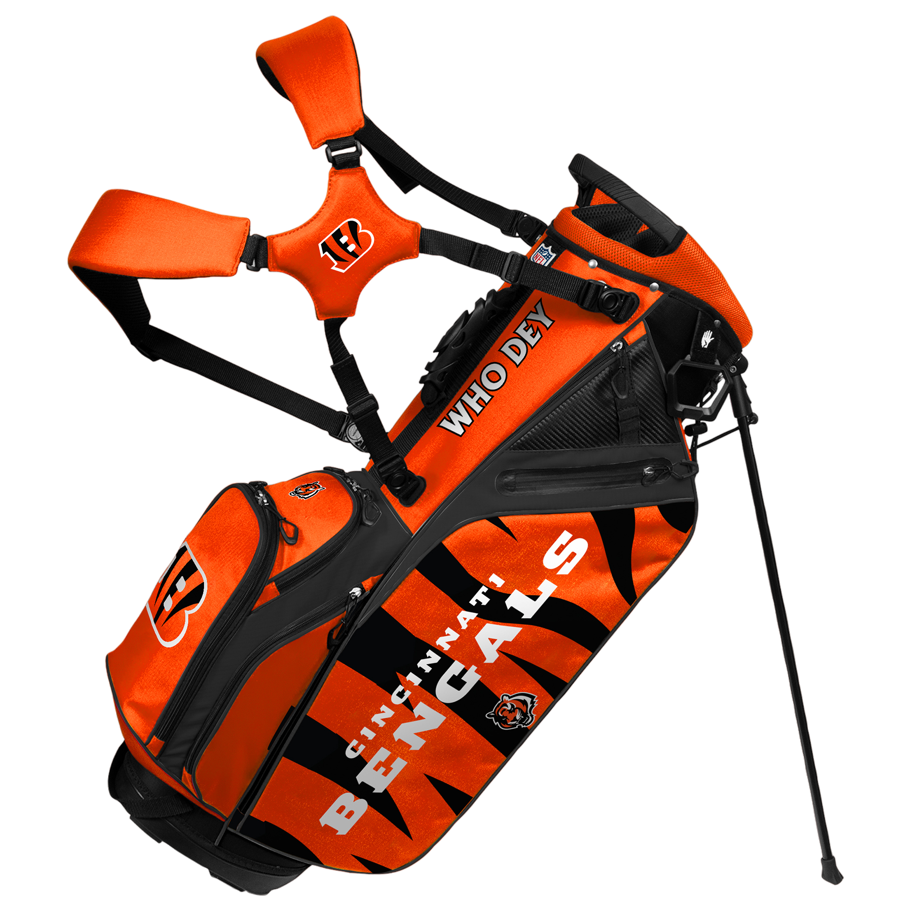 Cincinnati Bengals Caddie Carry Hybrid Bag