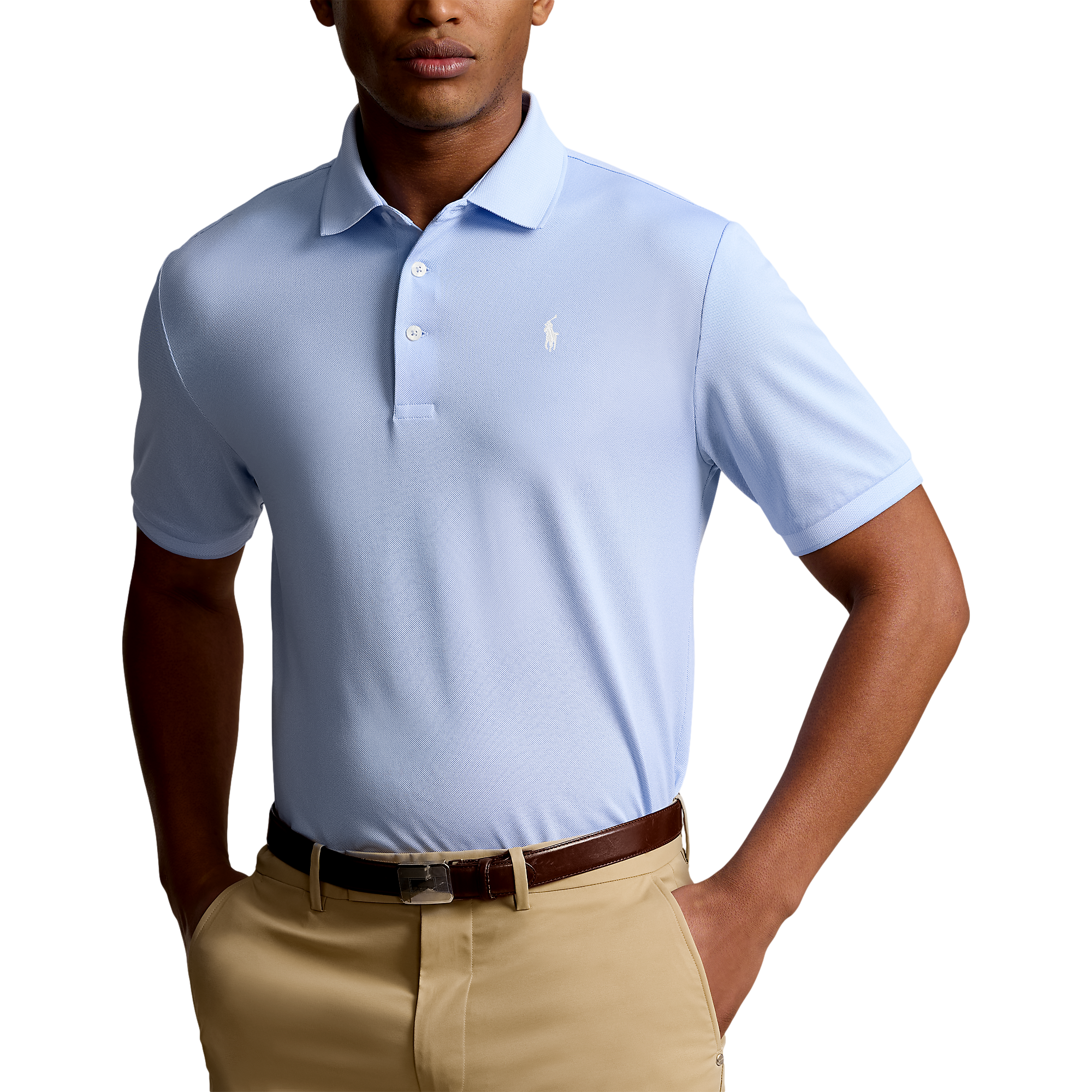 RLX Golf Performance Pique Short Sleeve Polo Shirt PGA TOUR