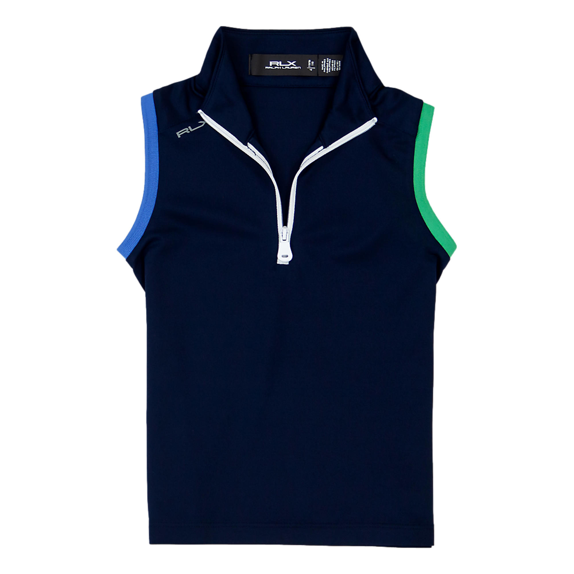 RLX Golf Girls Air Tech Pique Quarter Zip Vest PGA TOUR Superstore