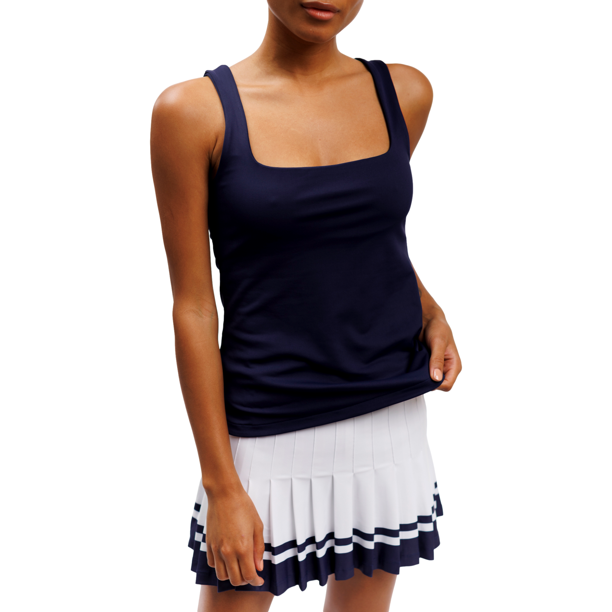 Gwen 15" Pleated Skort