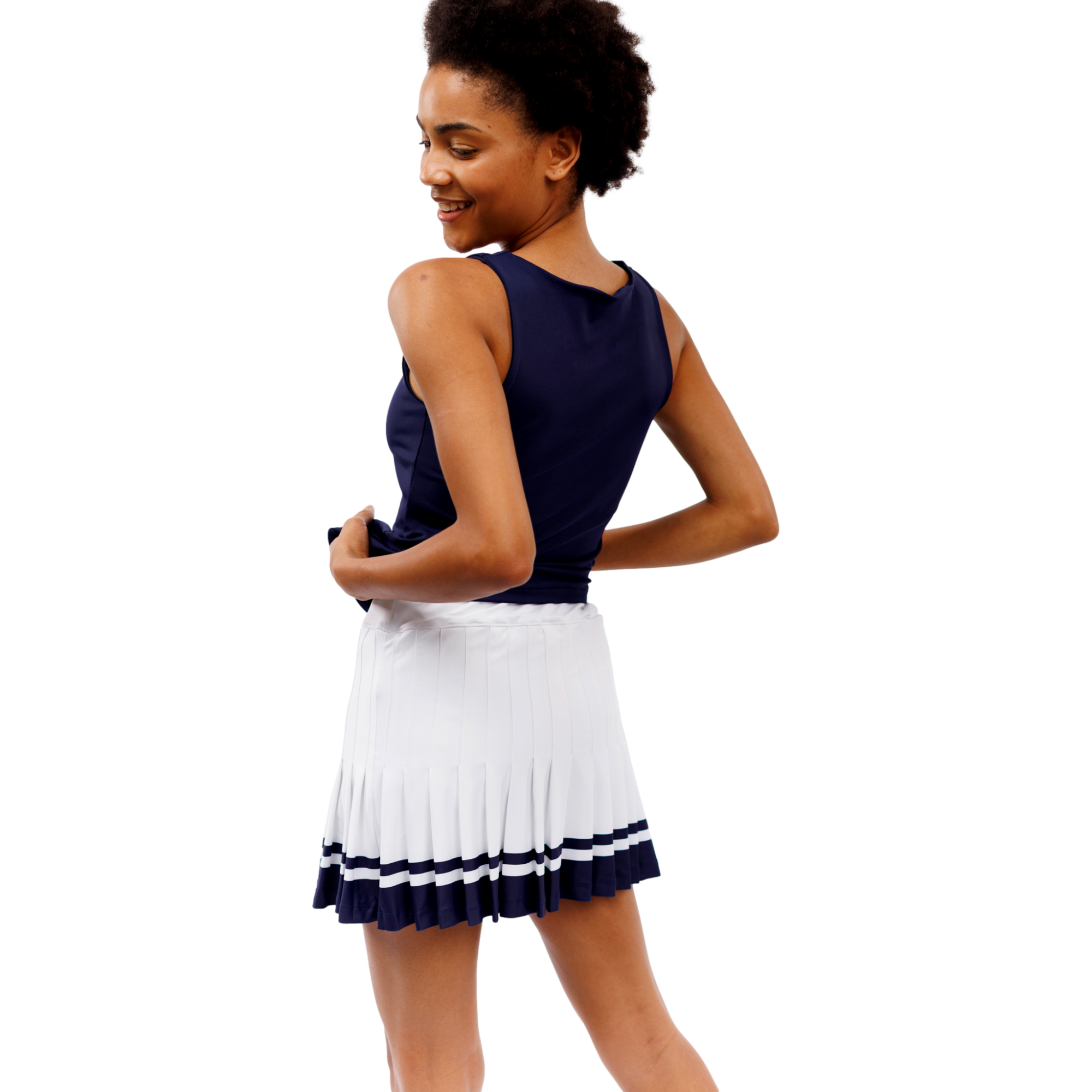 Gwen 15" Pleated Skort