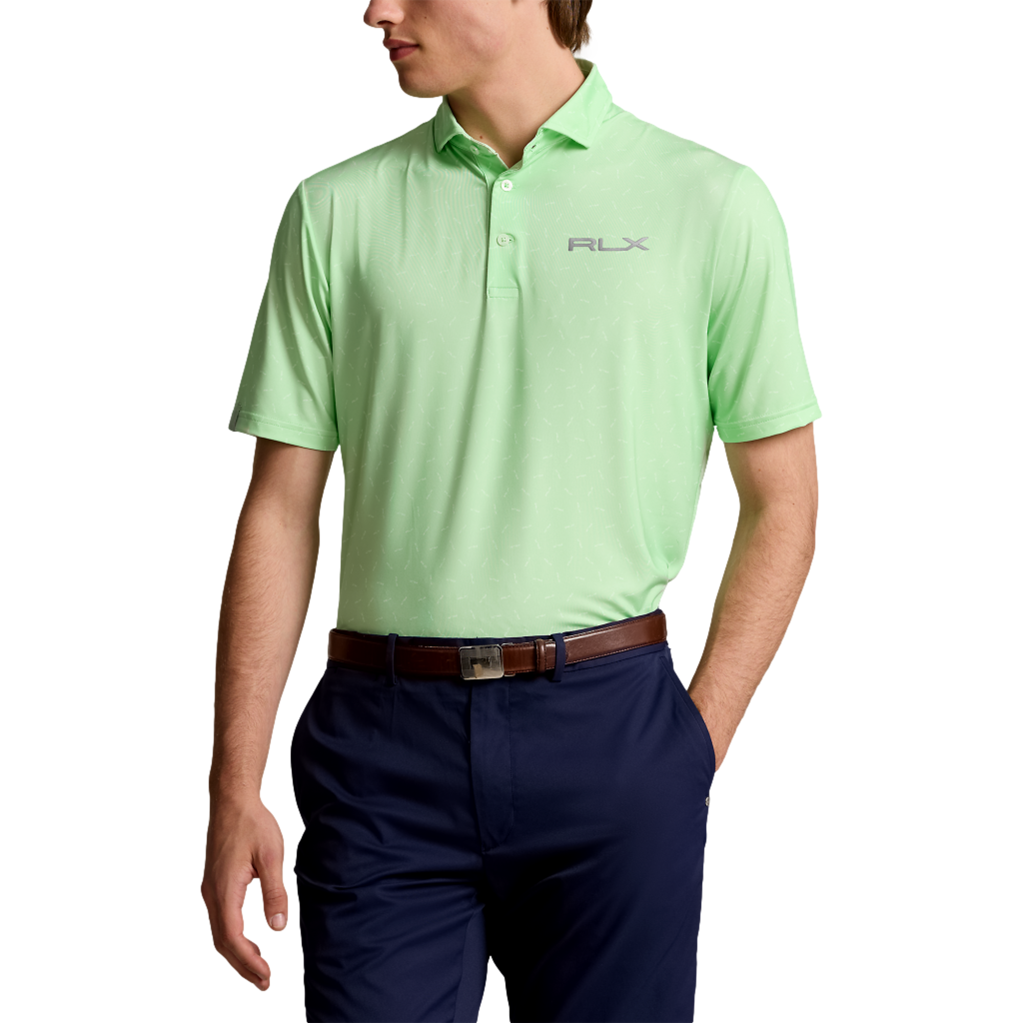 Polo Ralph Lauren Classic Fit Performance Airflow Polo, Blue, XL