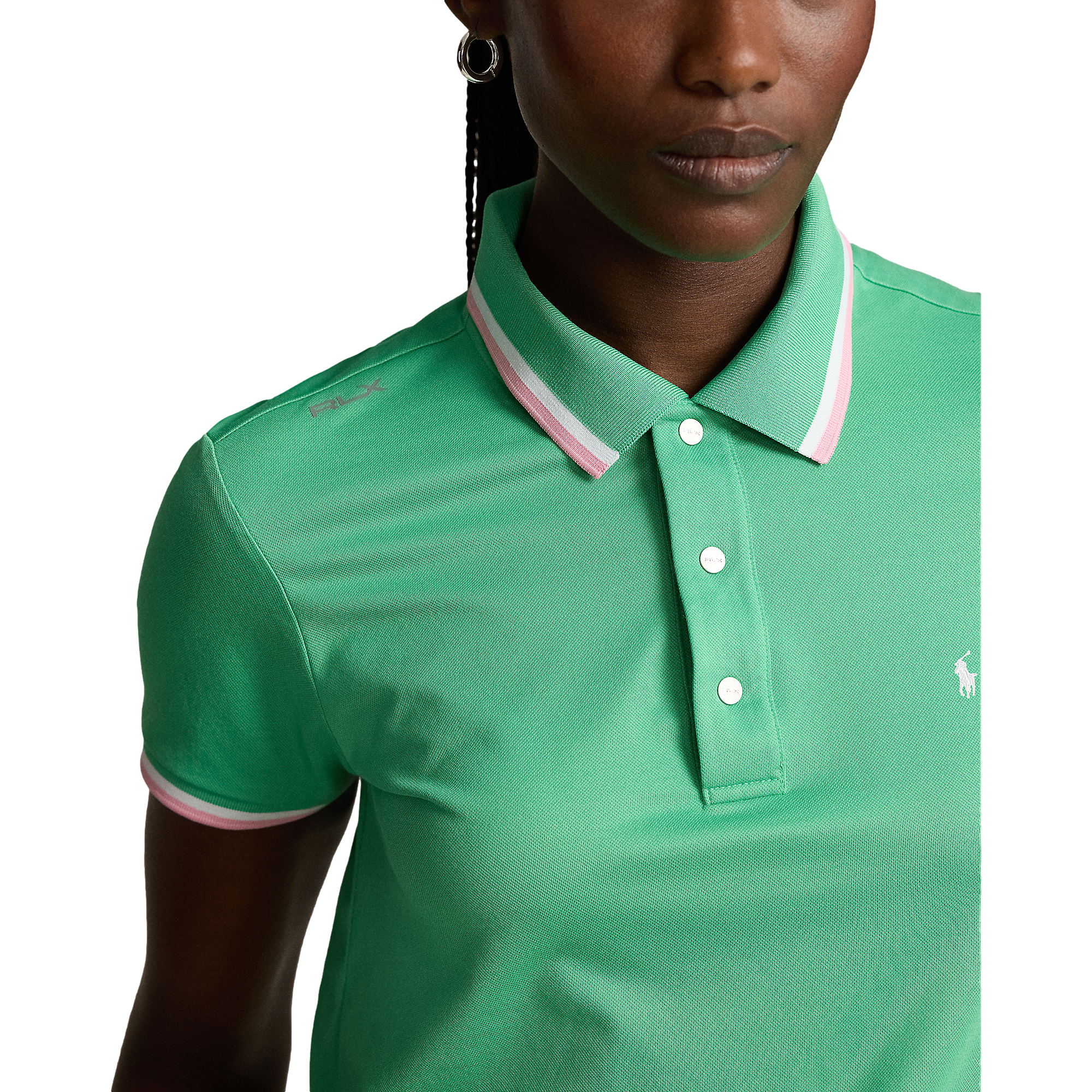 Val Tour Pique Polo Women's Short Sleeve Golf Polo Shirt