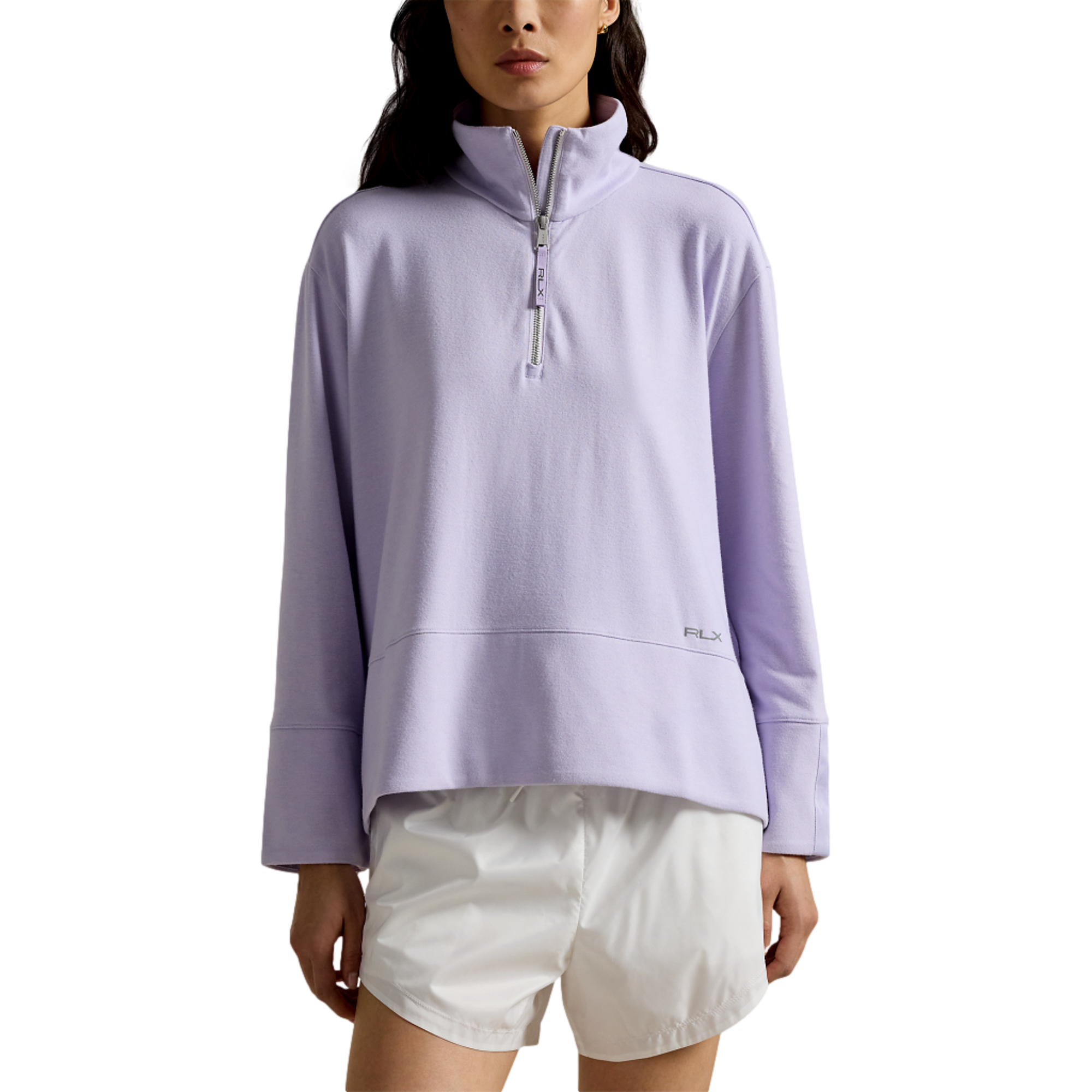 Cloud Fleece Funnel Neck Quarter Zip