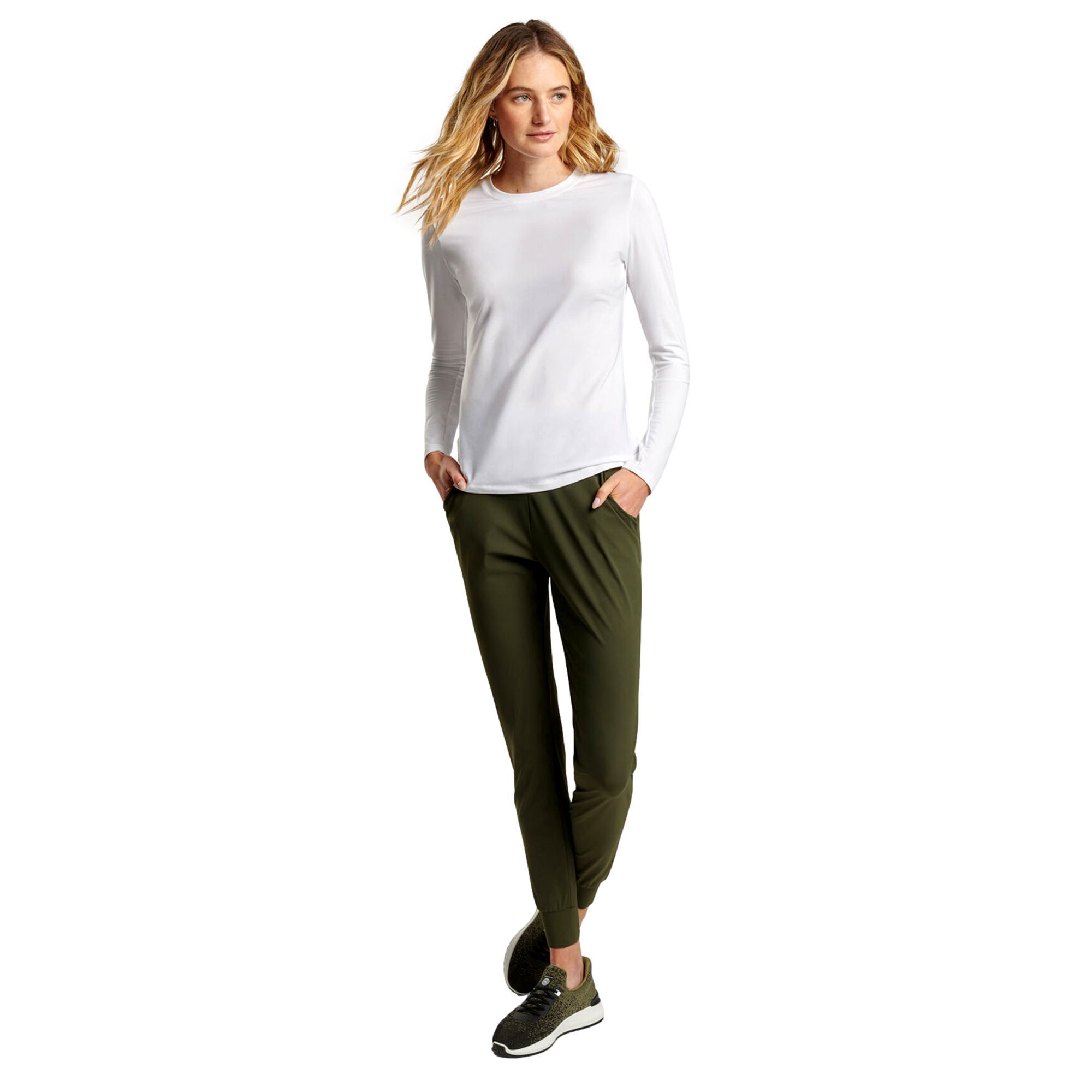 Lunar Long Sleeve Performance Tee Shirt