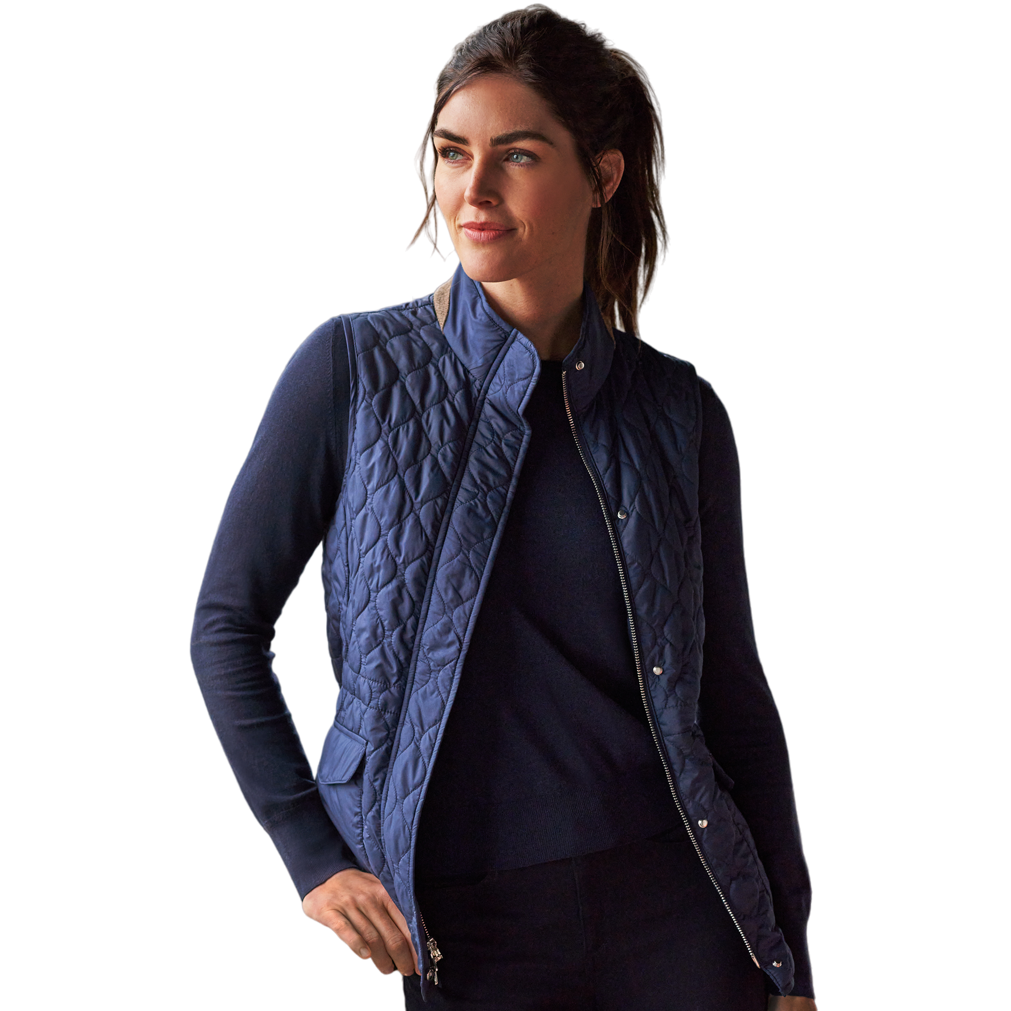 Addison Quilted Travel Vest