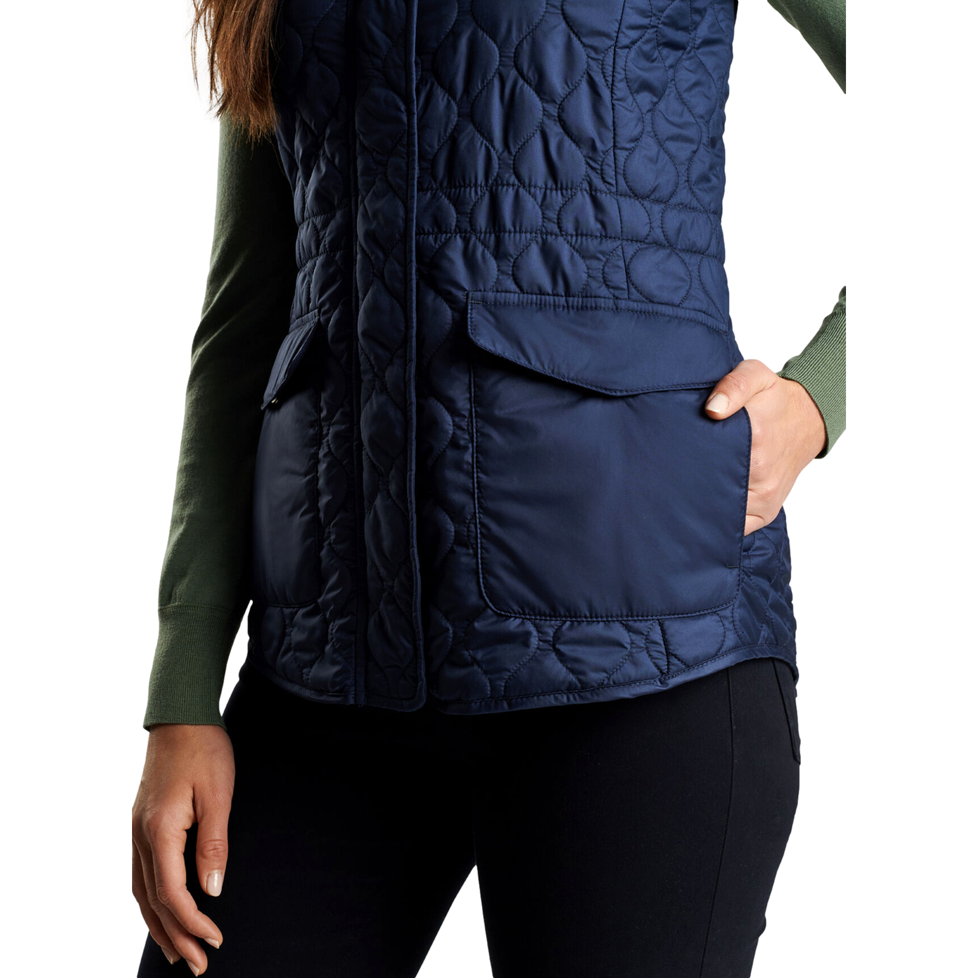 Addison Quilted Travel Vest