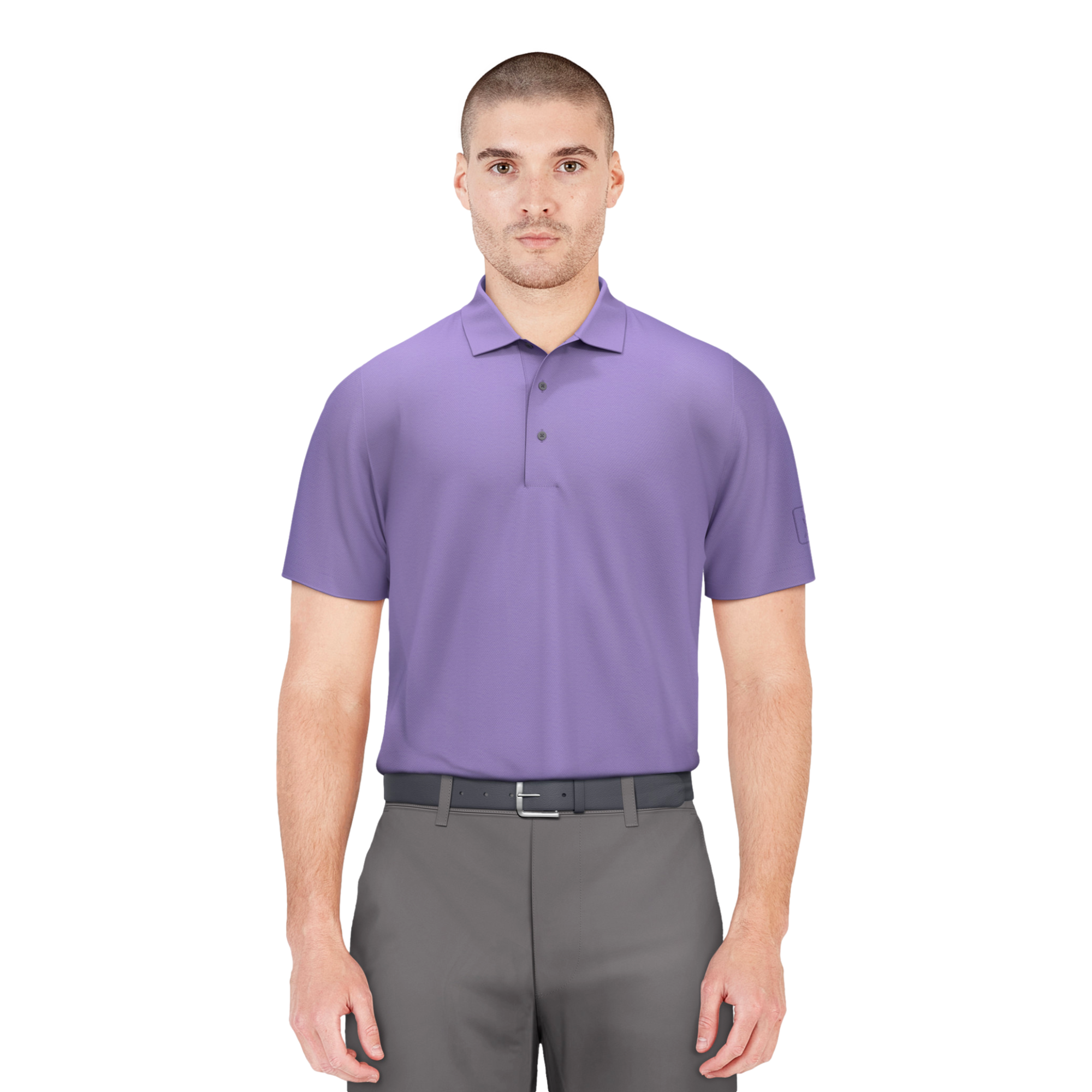 PGA TOUR Apparel Men's AirFlux™ Solid Golf Polo