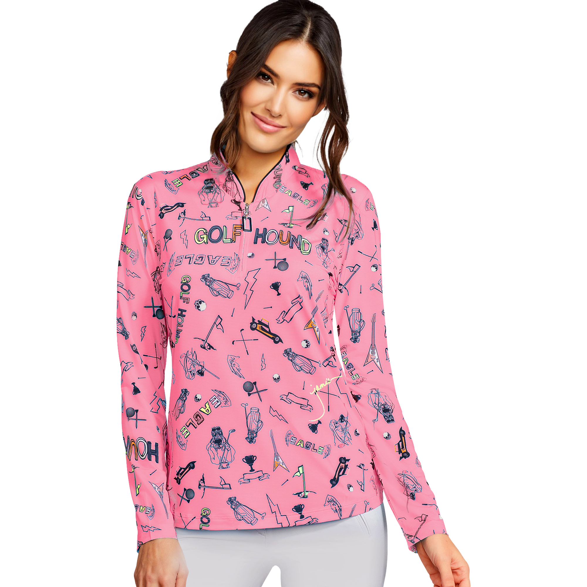 Jamie Sadock Golf Hound Sunsense Quarter Zip Pull Over PGA TOUR Superstore