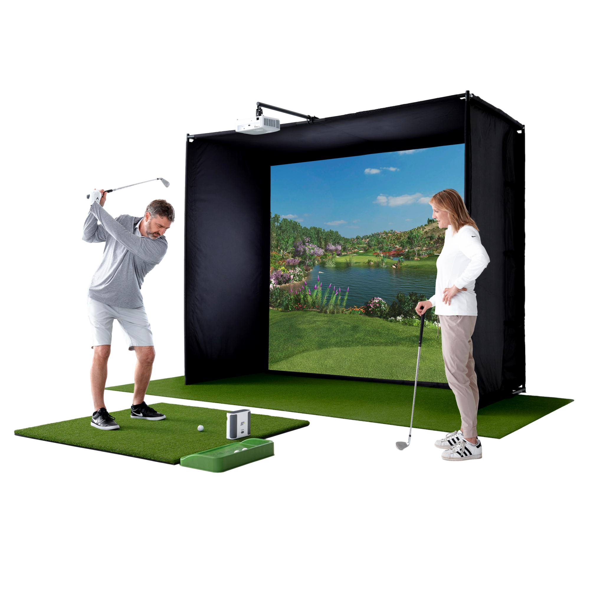 SkyTrak+ Golf Simulator Pro Studio