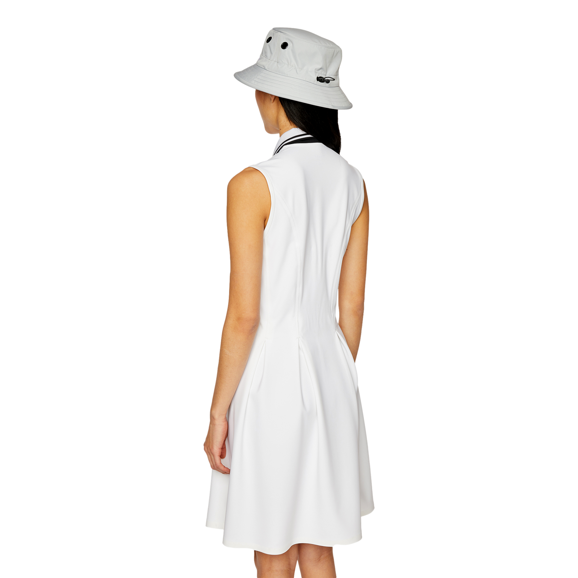 Sleeveless Polo Dress