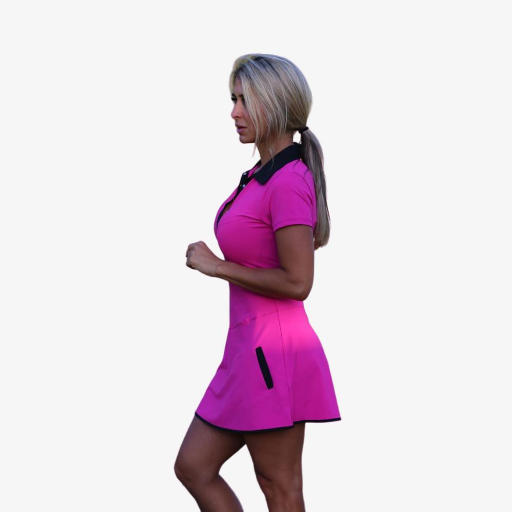 Power Short Sleeve Golf Dress