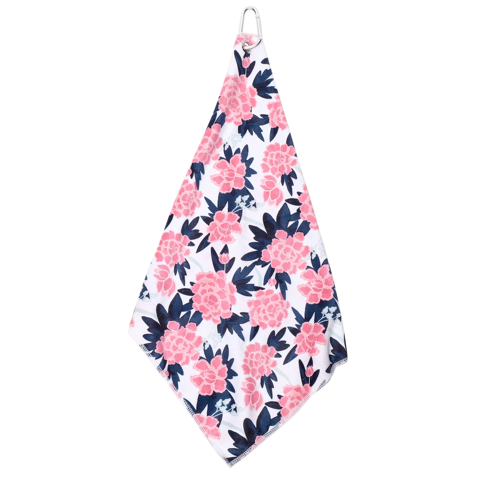 Peonies & Pars Golf Towel