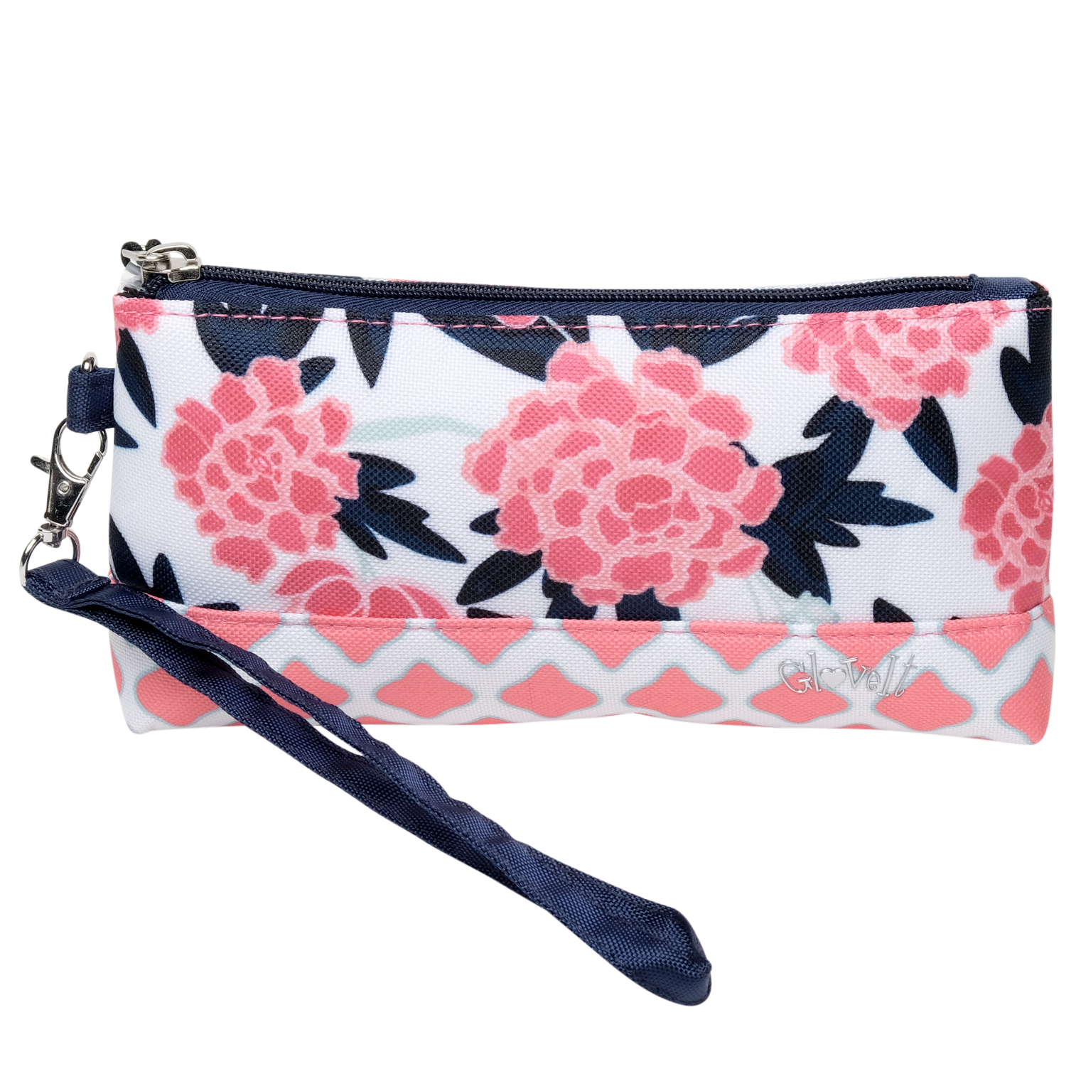 Peonies & Pars Wristlet