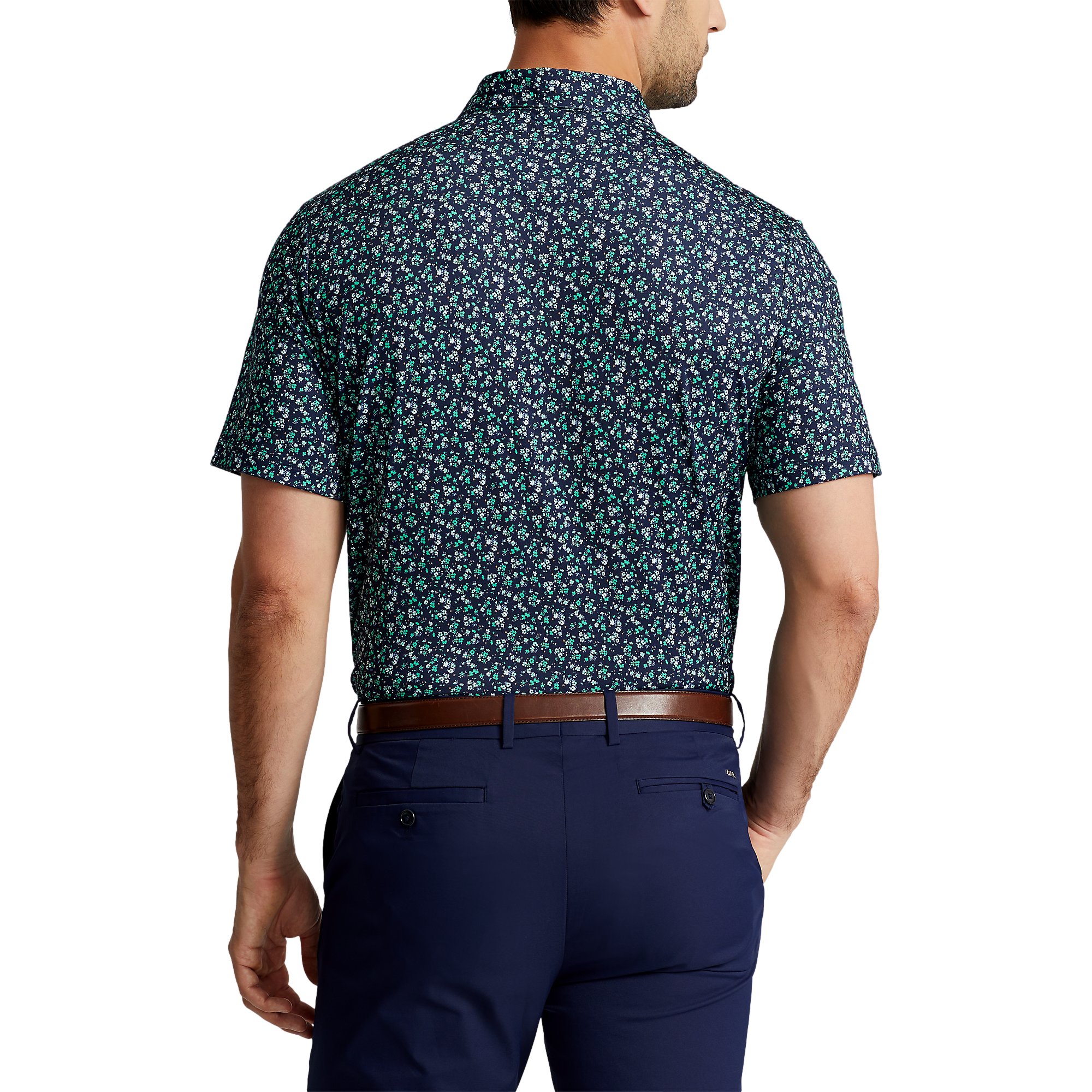 RLX Classic Fit Performance Print Polo Shirt | PGA TOUR Superstore