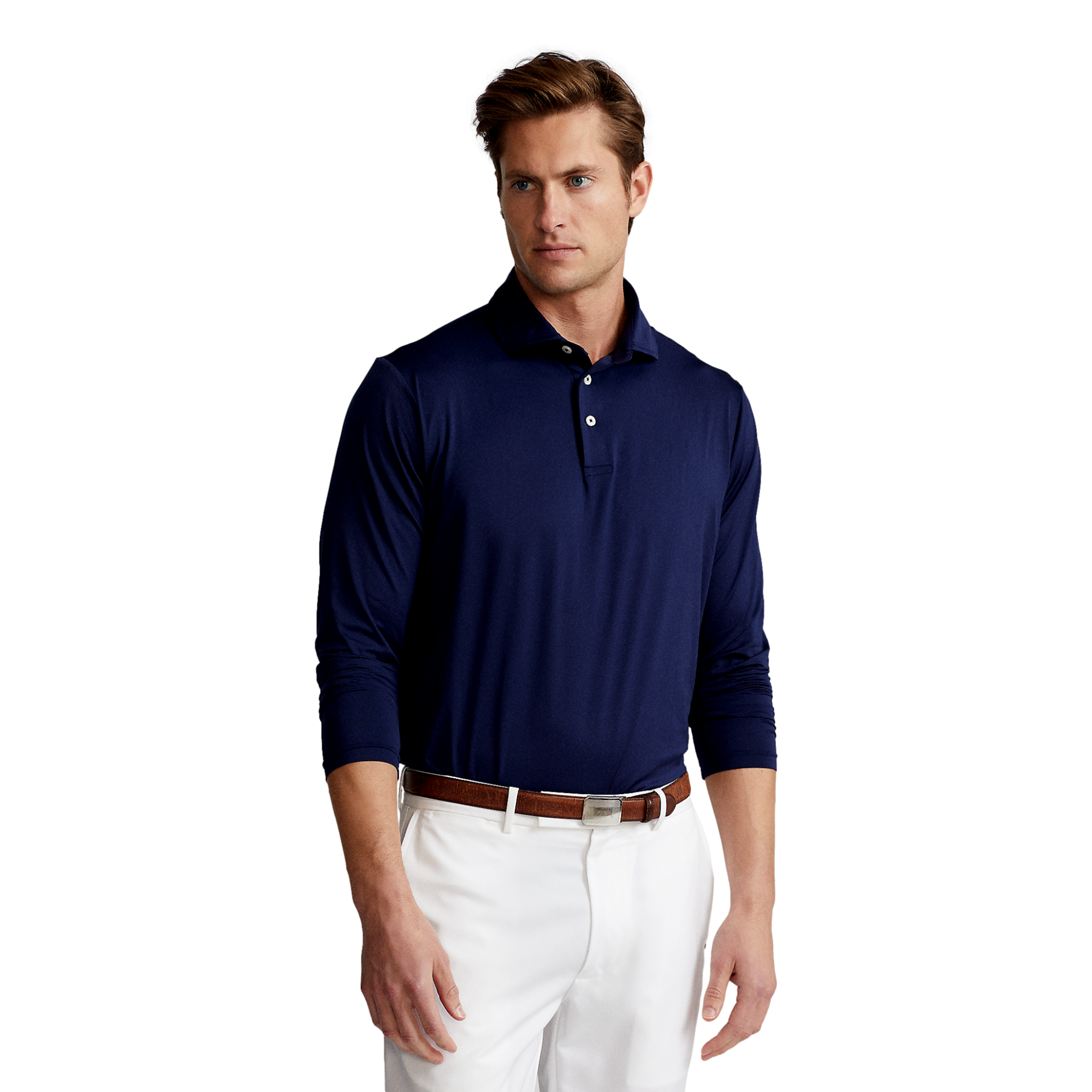 RLX Golf Featherweight Long Sleeve Polo
