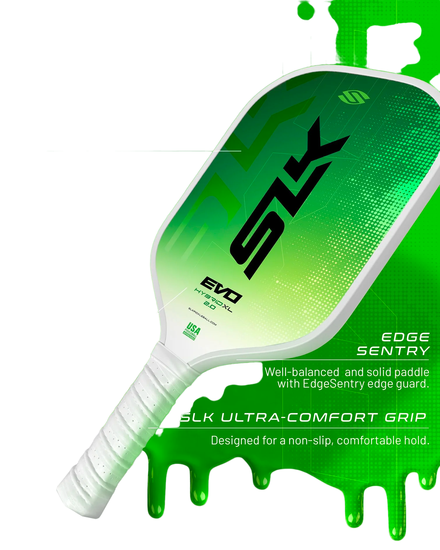 SLK EVO Hybrid Max 2.0 Pickleball Paddle
