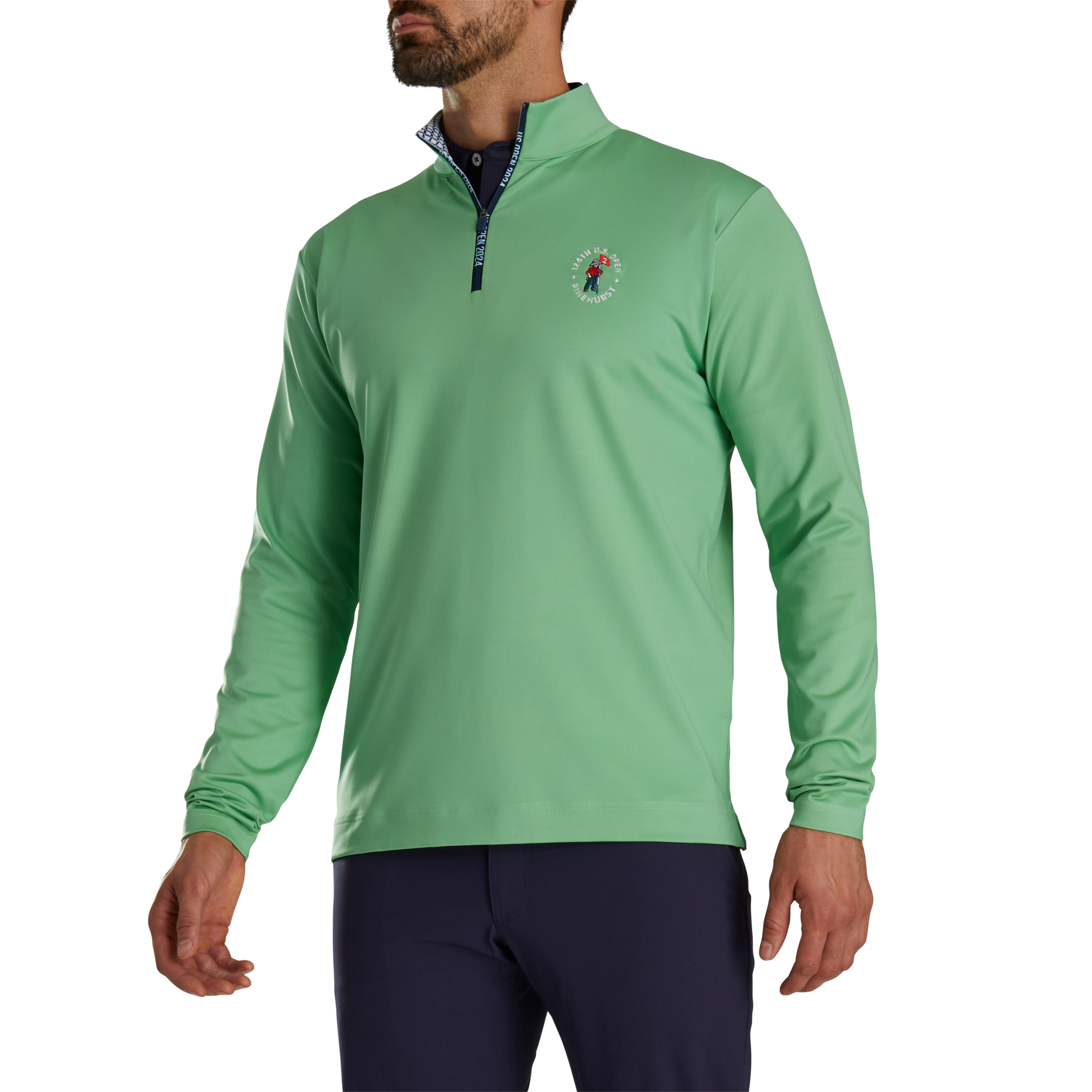 2024 U.S. Open Solid Men's Golf Quarter Zip