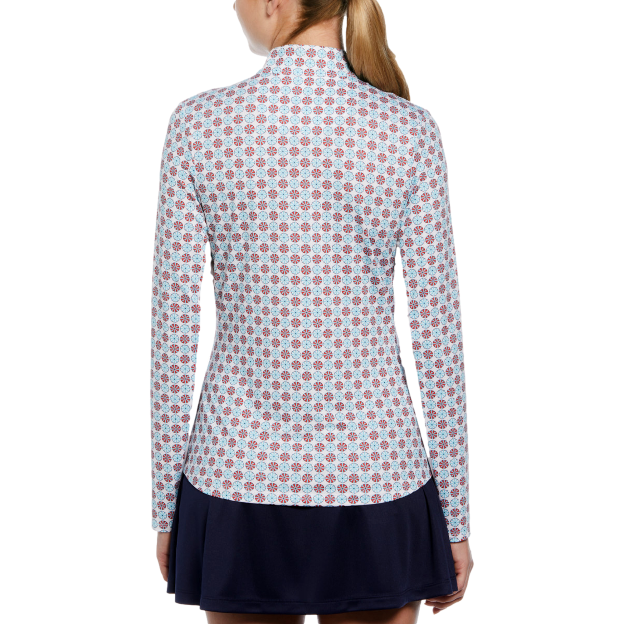 Beach Umbrella Sun Quarter Zip Pull Over